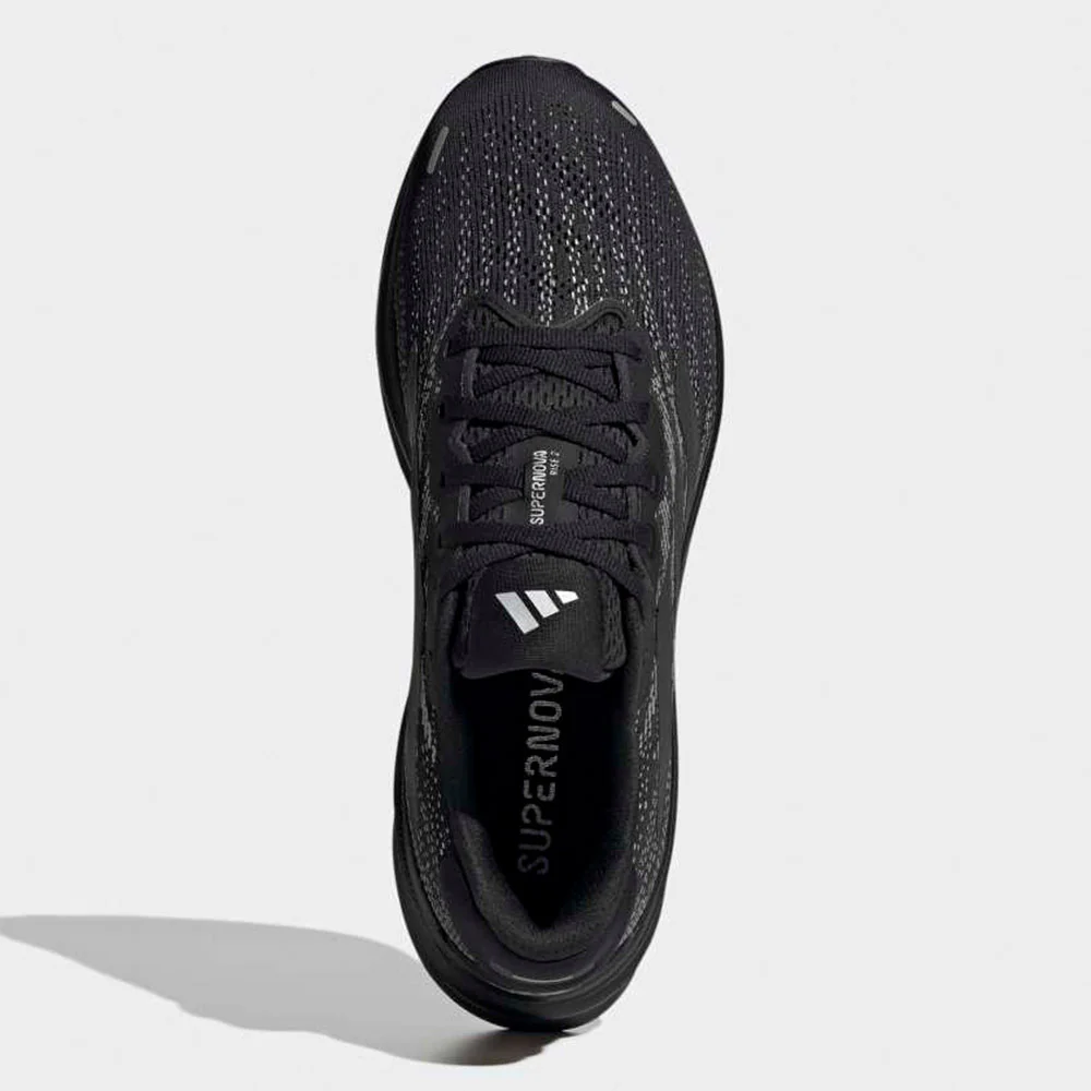 Adidas Men's Supernova Rise 2 Black Black Silver Metallic JQ7707 - Image 4