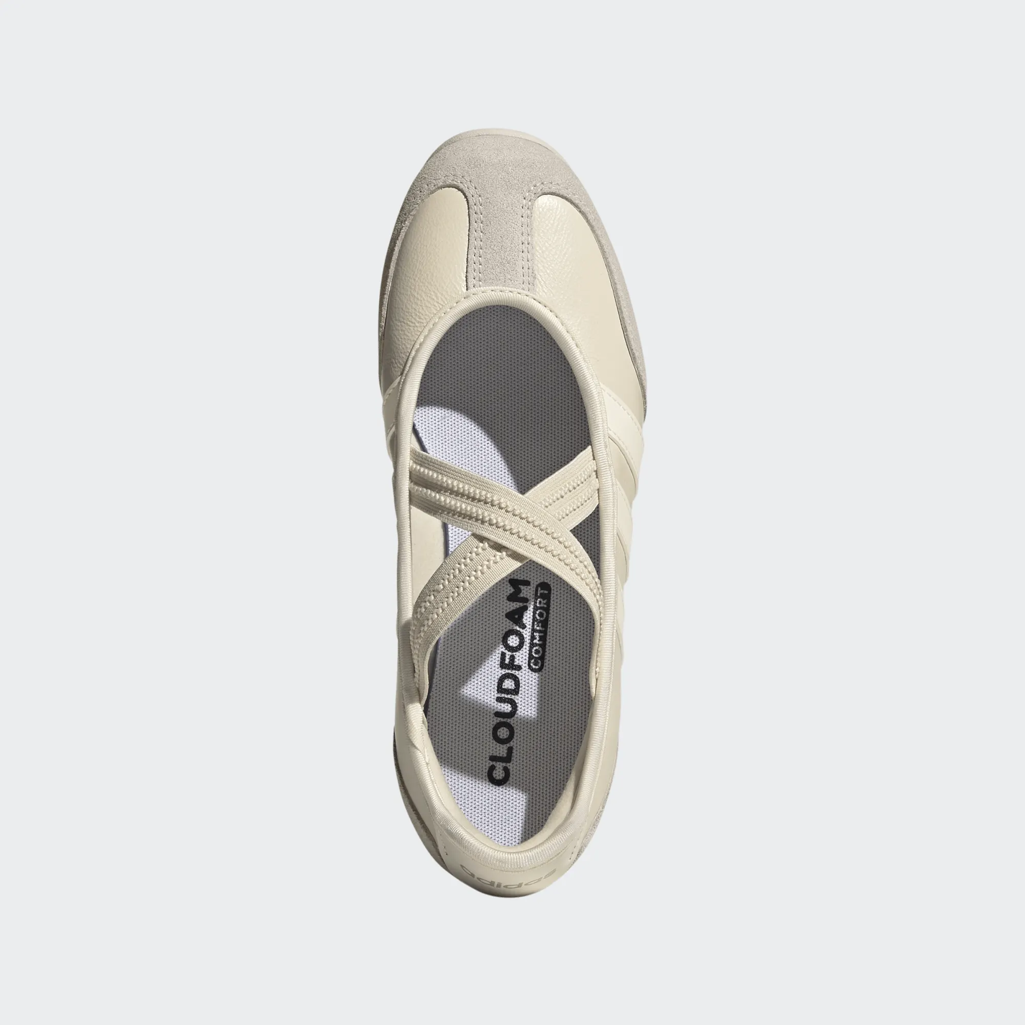 Adidas Women's Barreda Mary Jane Wonder White Off White Warm Vanilla HQ7399 - Image 3