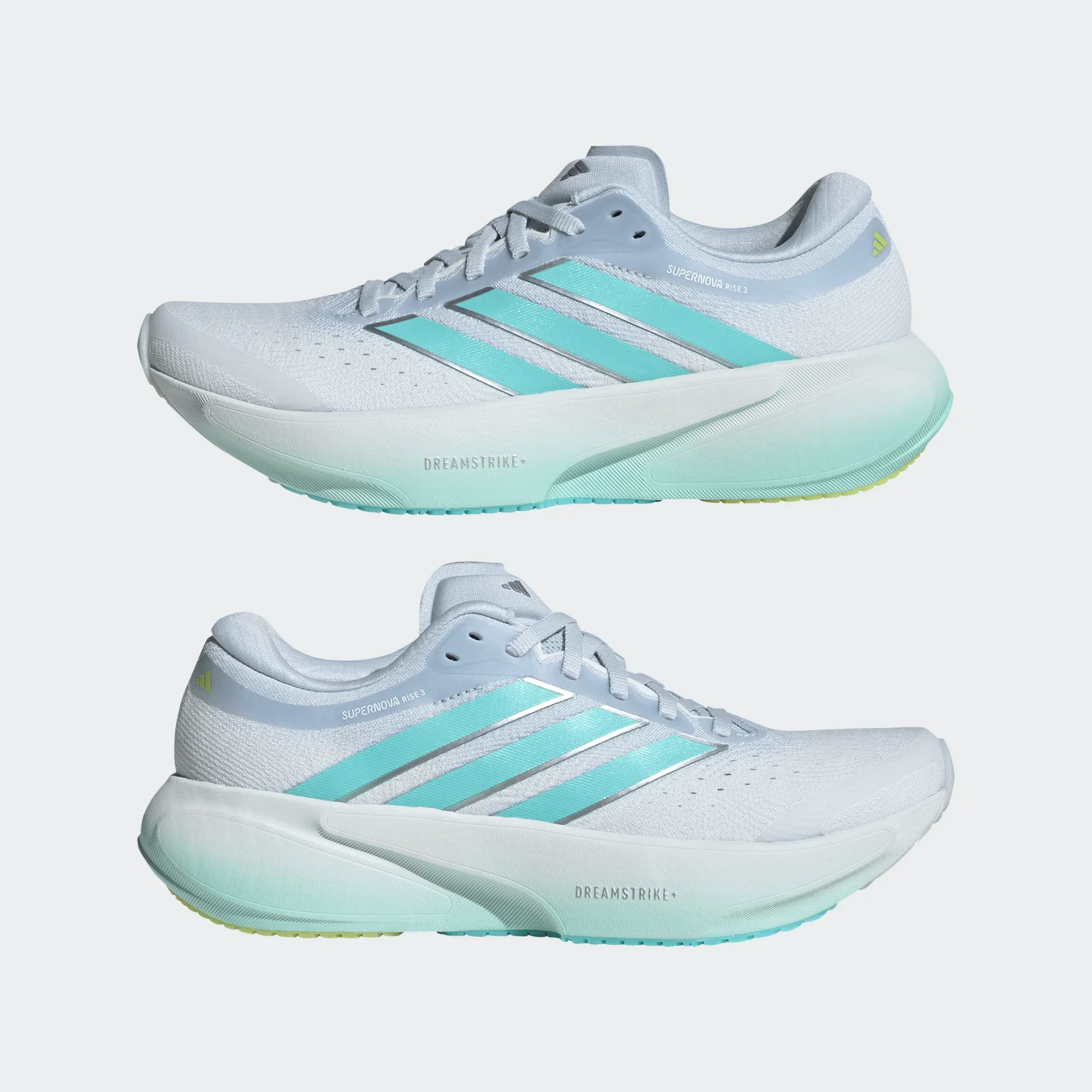 Adidas Women's Supernova Rise 3 Blue Aqua Lime JR7376 - Image 6