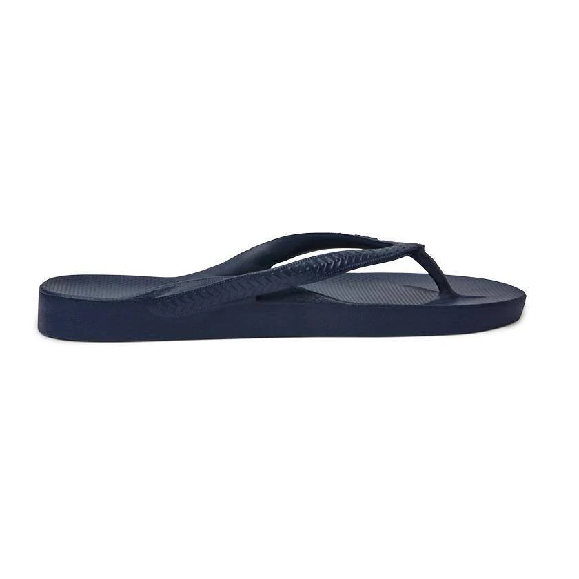 Archie's Support Flip Flops Navy - Image 5