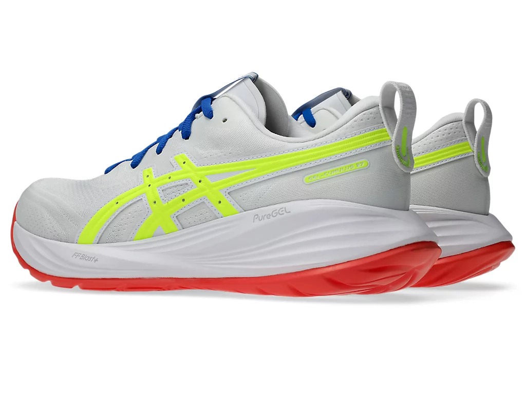 Asics Men's Gel-Cumulus 27 ATC White Safety Yellow - Image 3