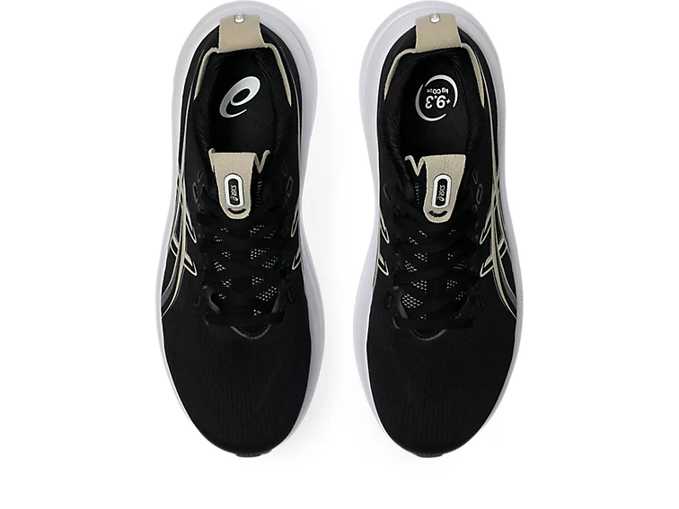 Asics Men's Gel Nimbus 28 Black Feather Grey - Image 5