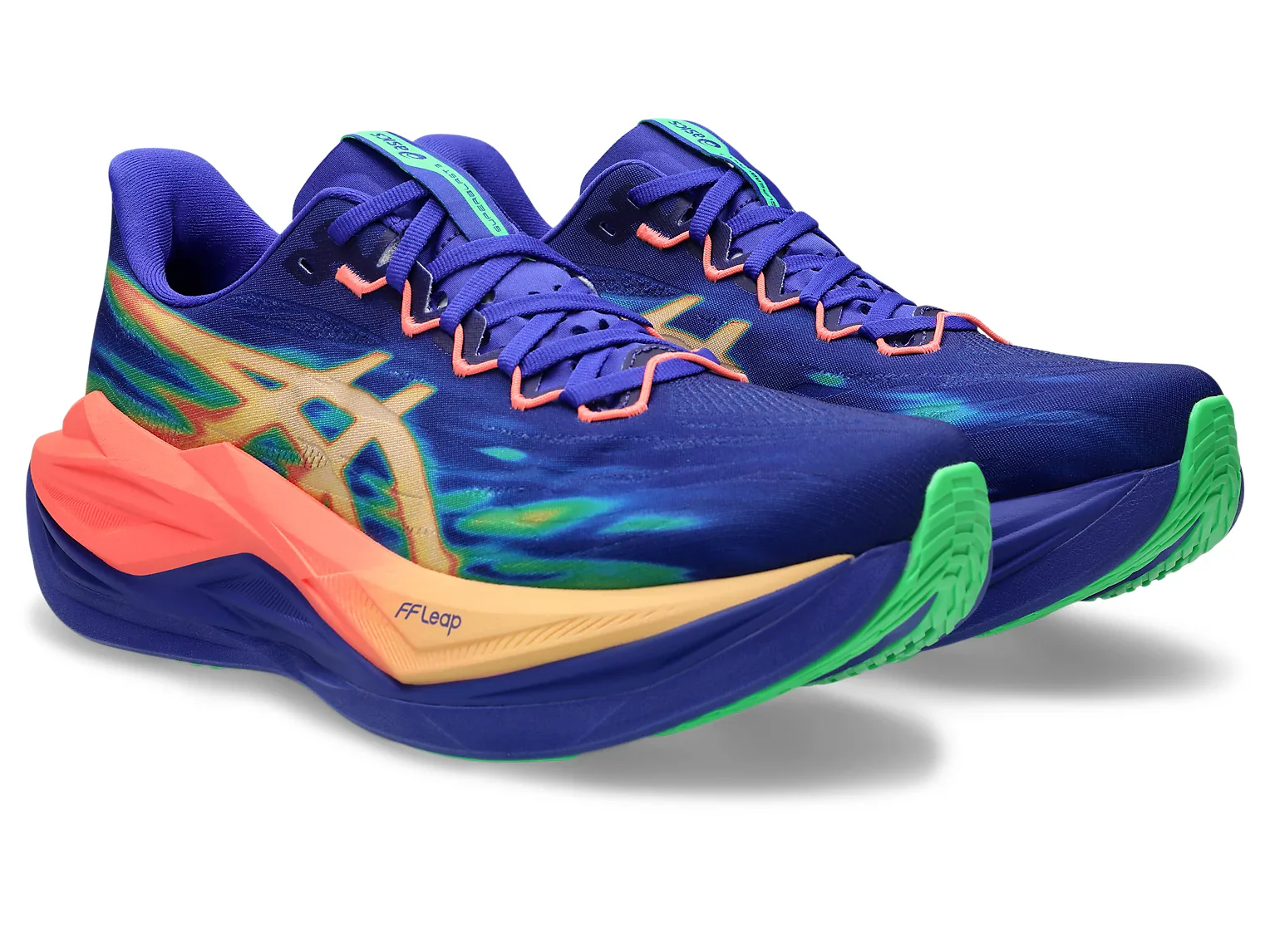 Asics Unisex Superblast 3 Cobalt Burst Light Orange