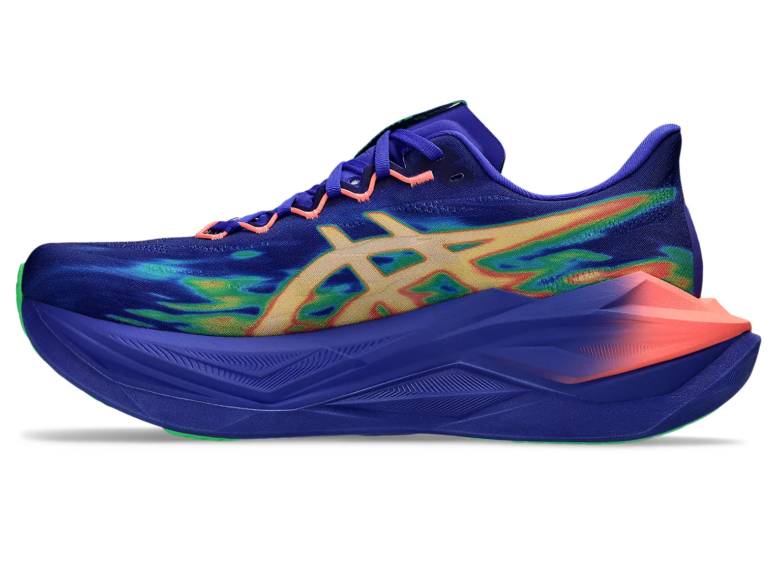 Asics Unisex Superblast 3 Cobalt Burst Light Orange - Image 6