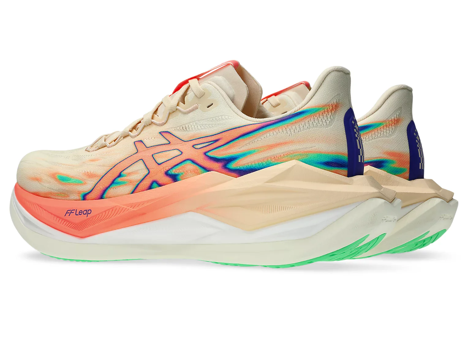 Asics Unisex Superblast 3 Seashell Sun Coral - Image 4