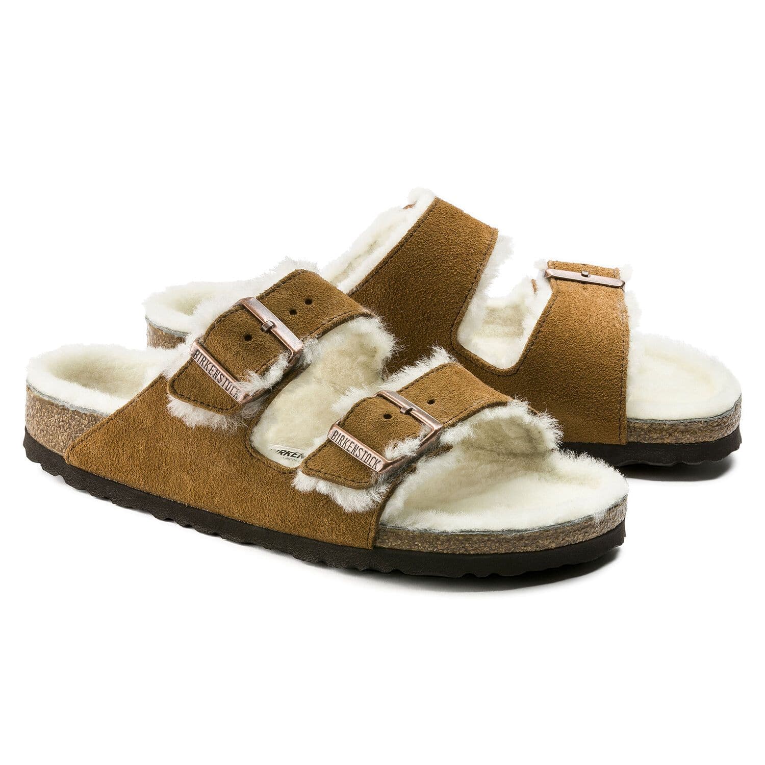 Birkenstock Arizona Fur Mink Shearling - Image 4