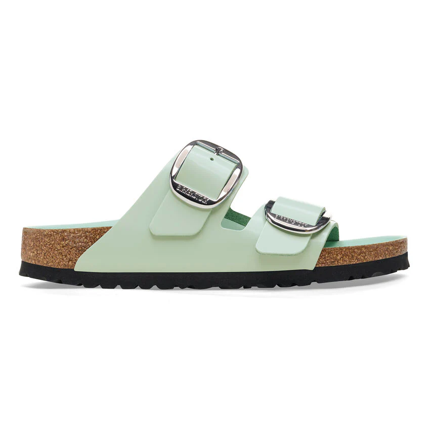 Birkenstock Women’s Arizona Big Buckle High Shine Surf Green - Image 2