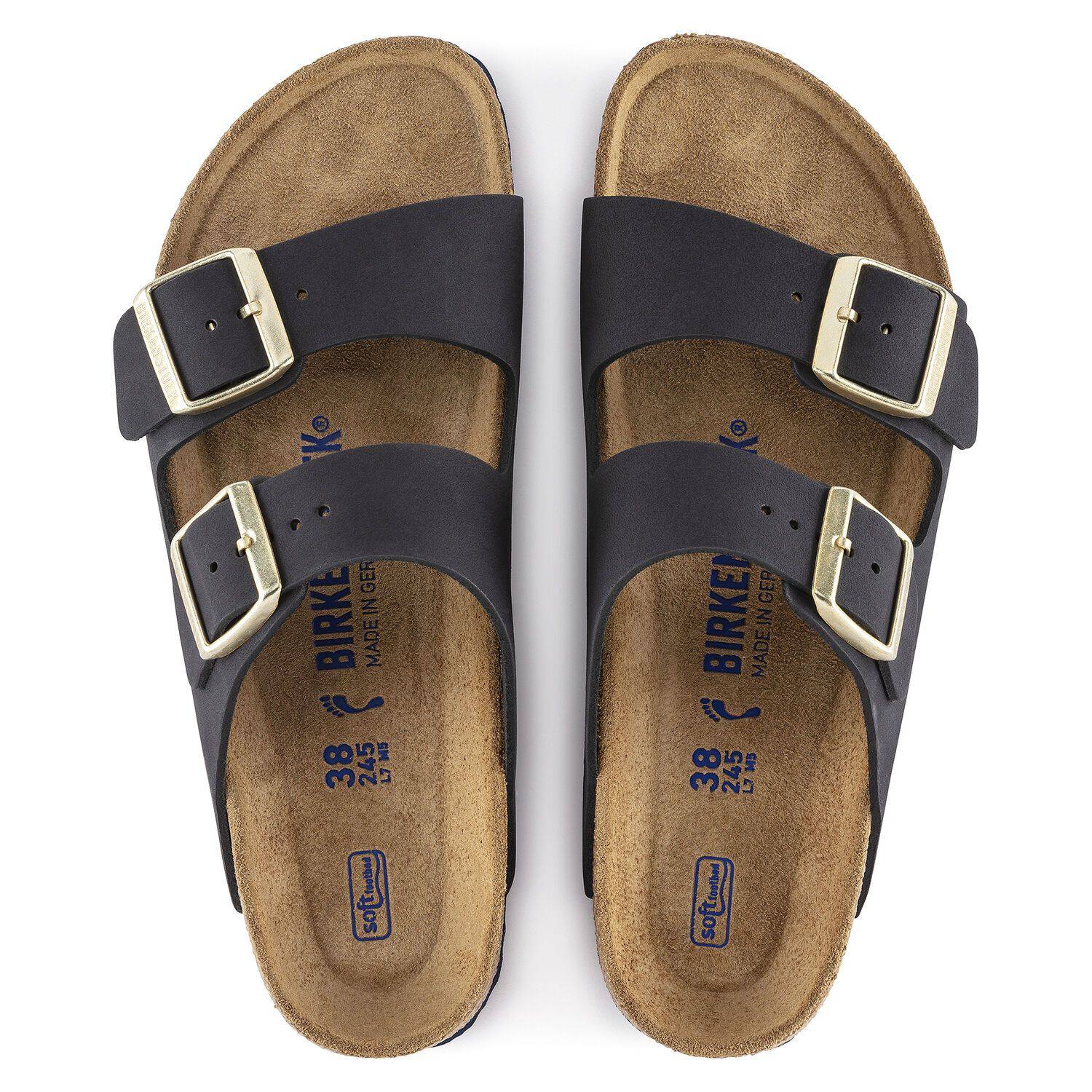 Birkenstock Women's Arizona Midnight Soft Footbed - Image 2