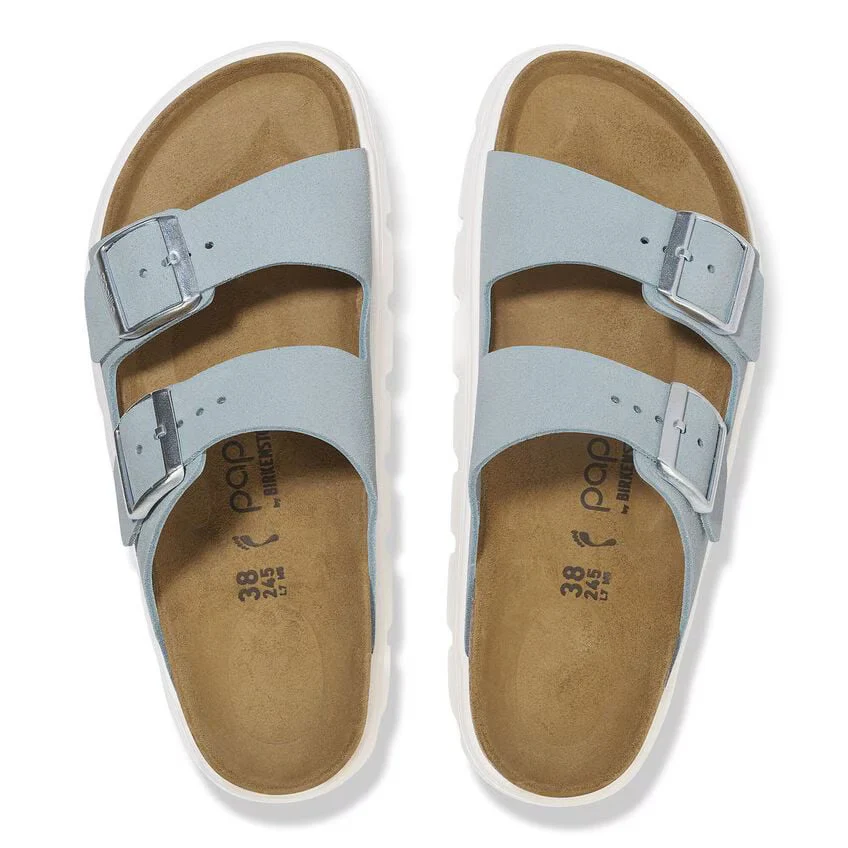 Birkenstock Women's Arizona Pap Chunky Baby Blue - Image 5