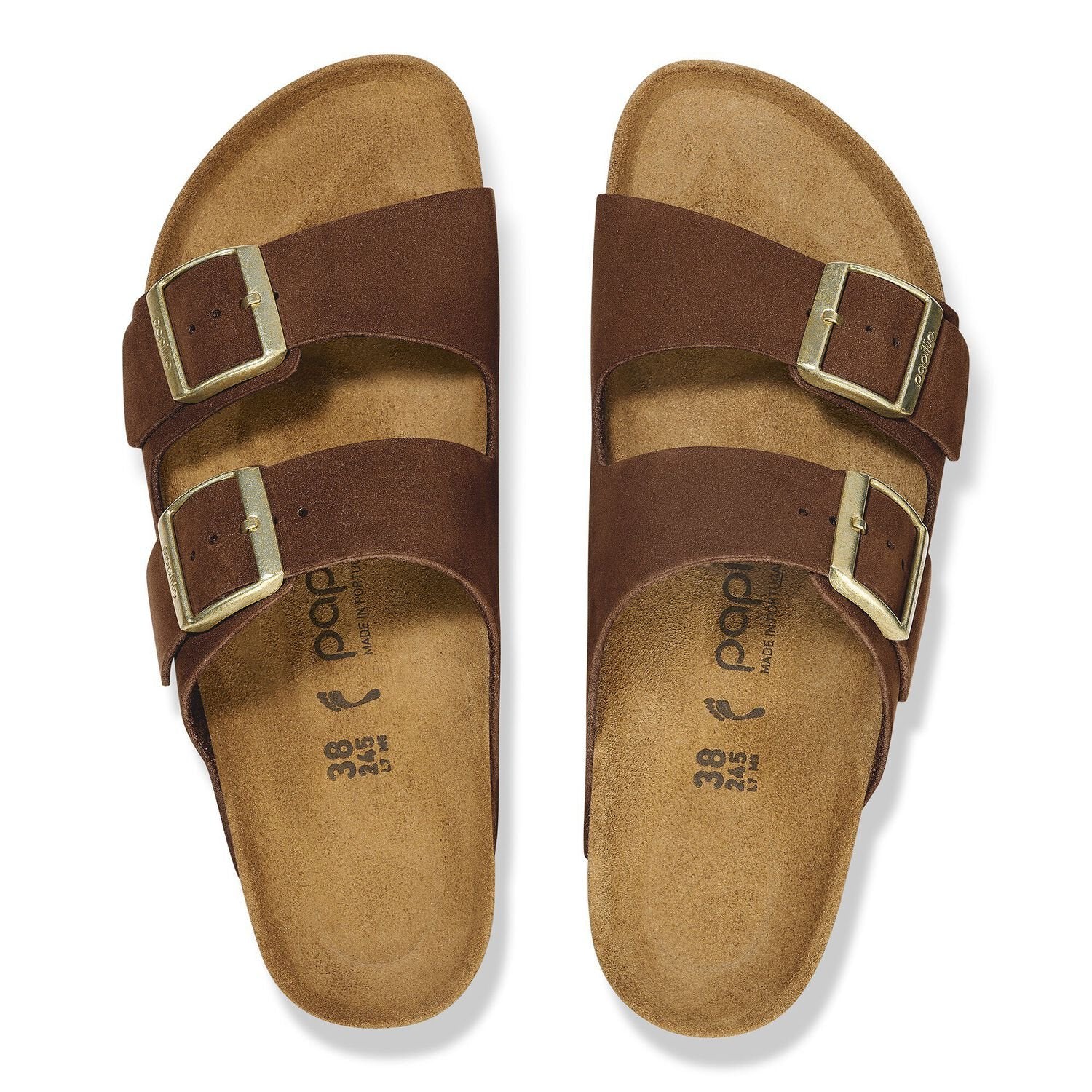 Birkenstock Women's Arizona Pap Flex Platform Dark Tea 1028366 - Image 4