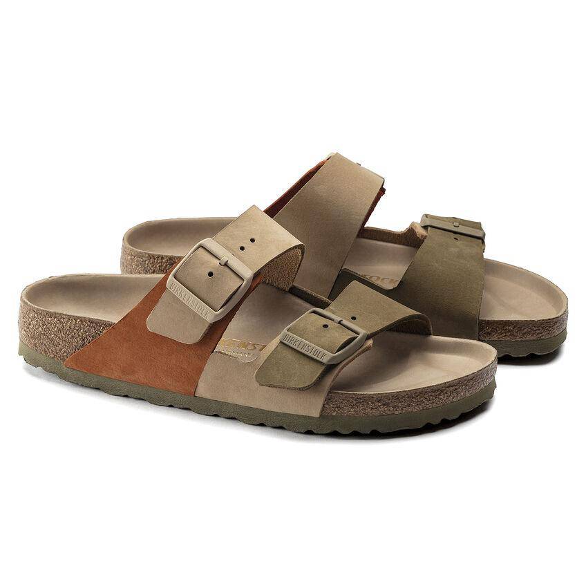 Birkenstock Women's Arizona Split Sandcastle Faded Khaki - Image 2