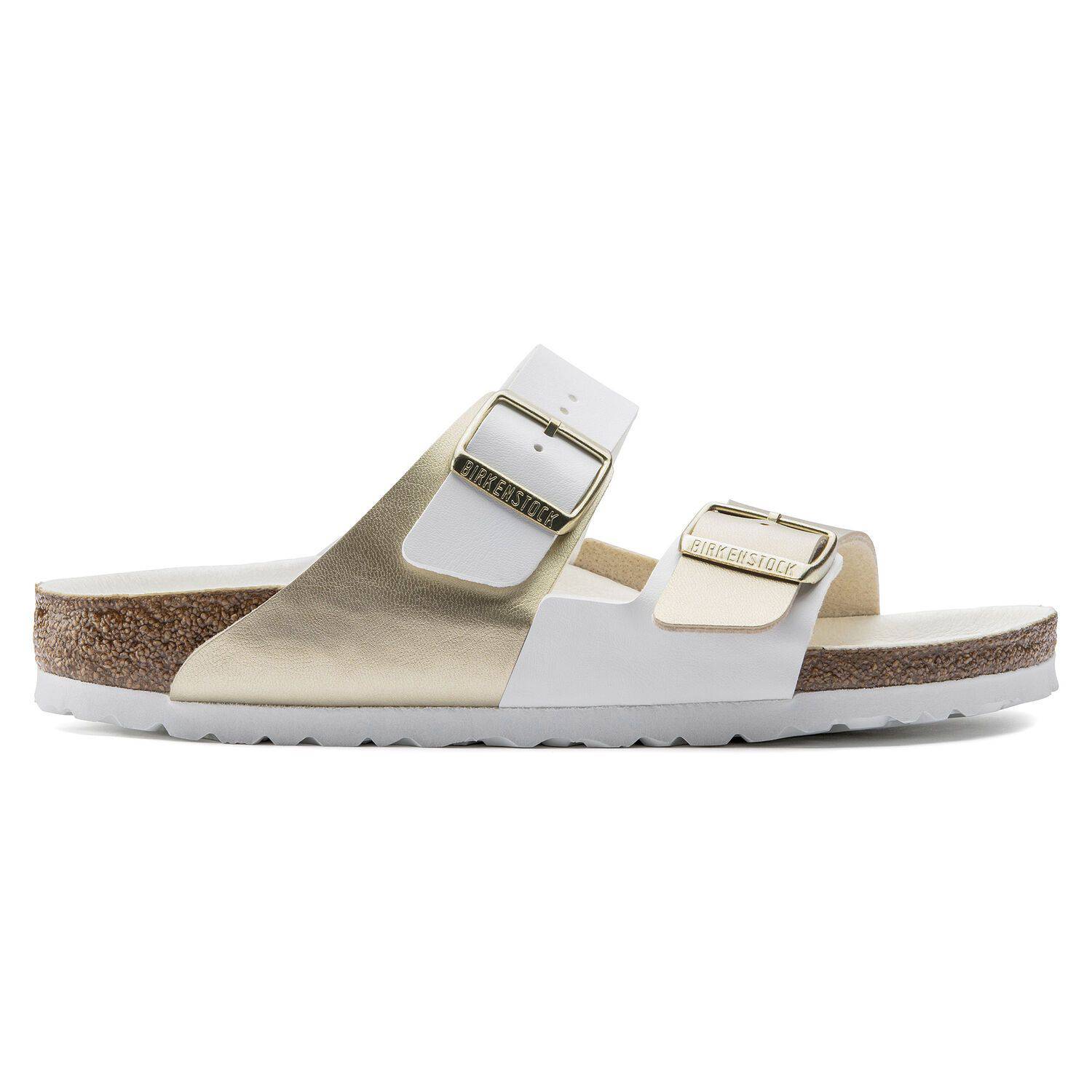 Birkenstock Women's Arizona Split White Gold - Image 5