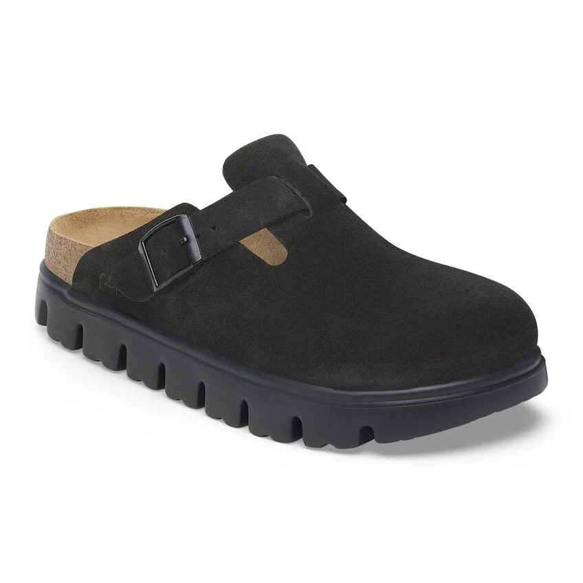Birkenstock Women's Boston Pap Chunky Black Black 1028317 - Image 4