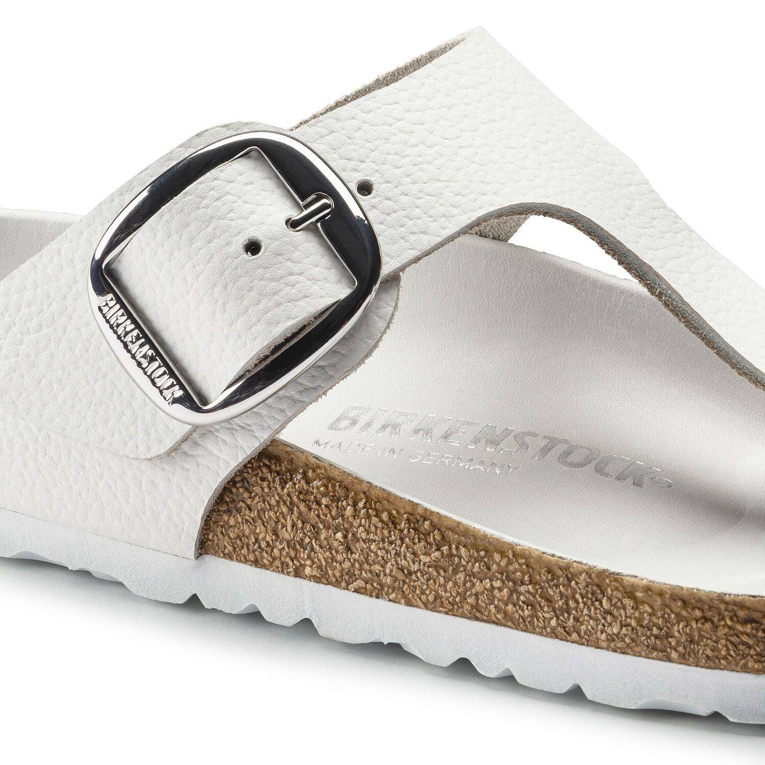 Birkenstock Women's Gizeh Big Buckle White 1018885 - Image 5