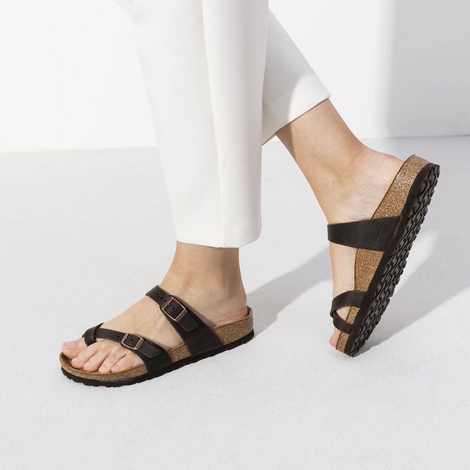 Birkenstock Women's Mayari Habana Oiled Leather Sandal 0171321 - Image 8