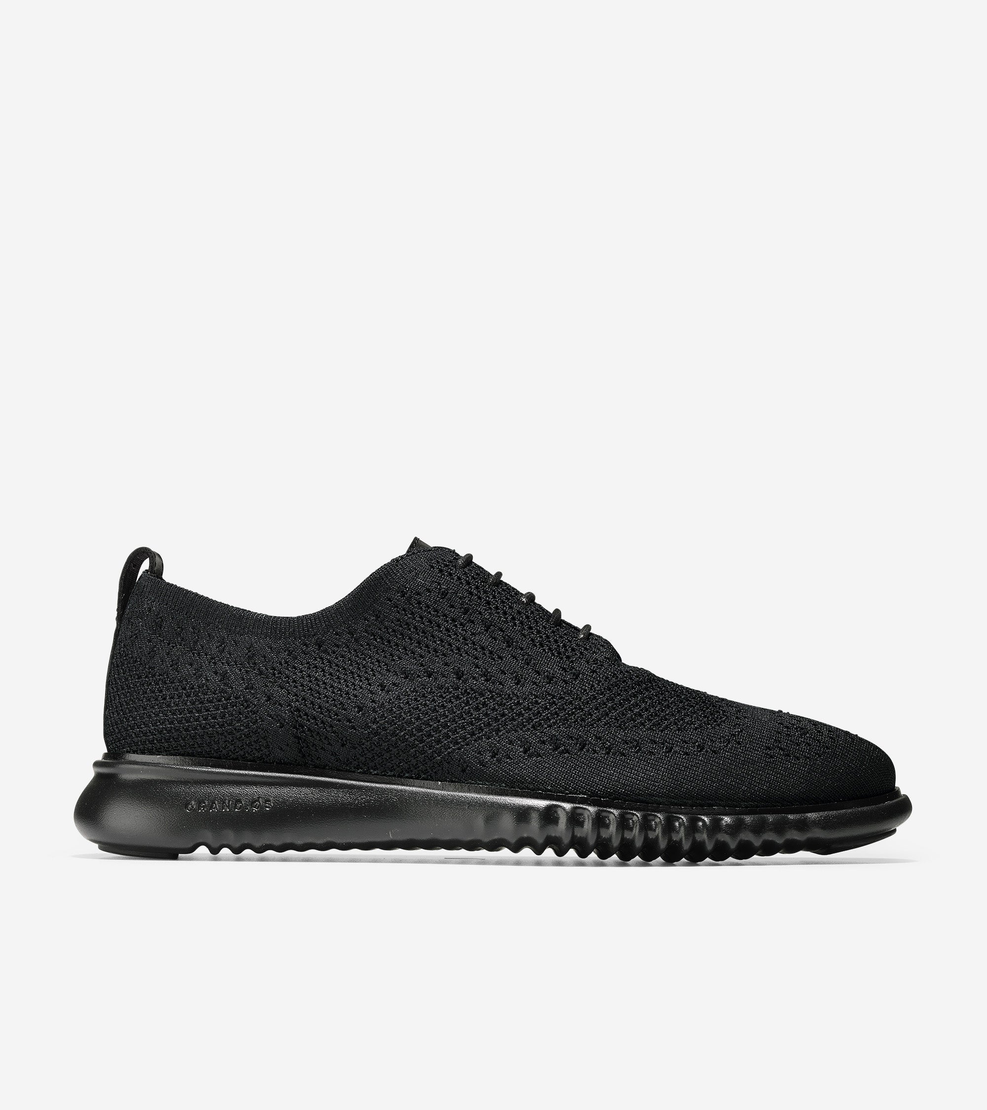 Cole Haan Men's 2 Zerogrand Wingtip Oxford Black Stitchlite Black C28527 - Image 5
