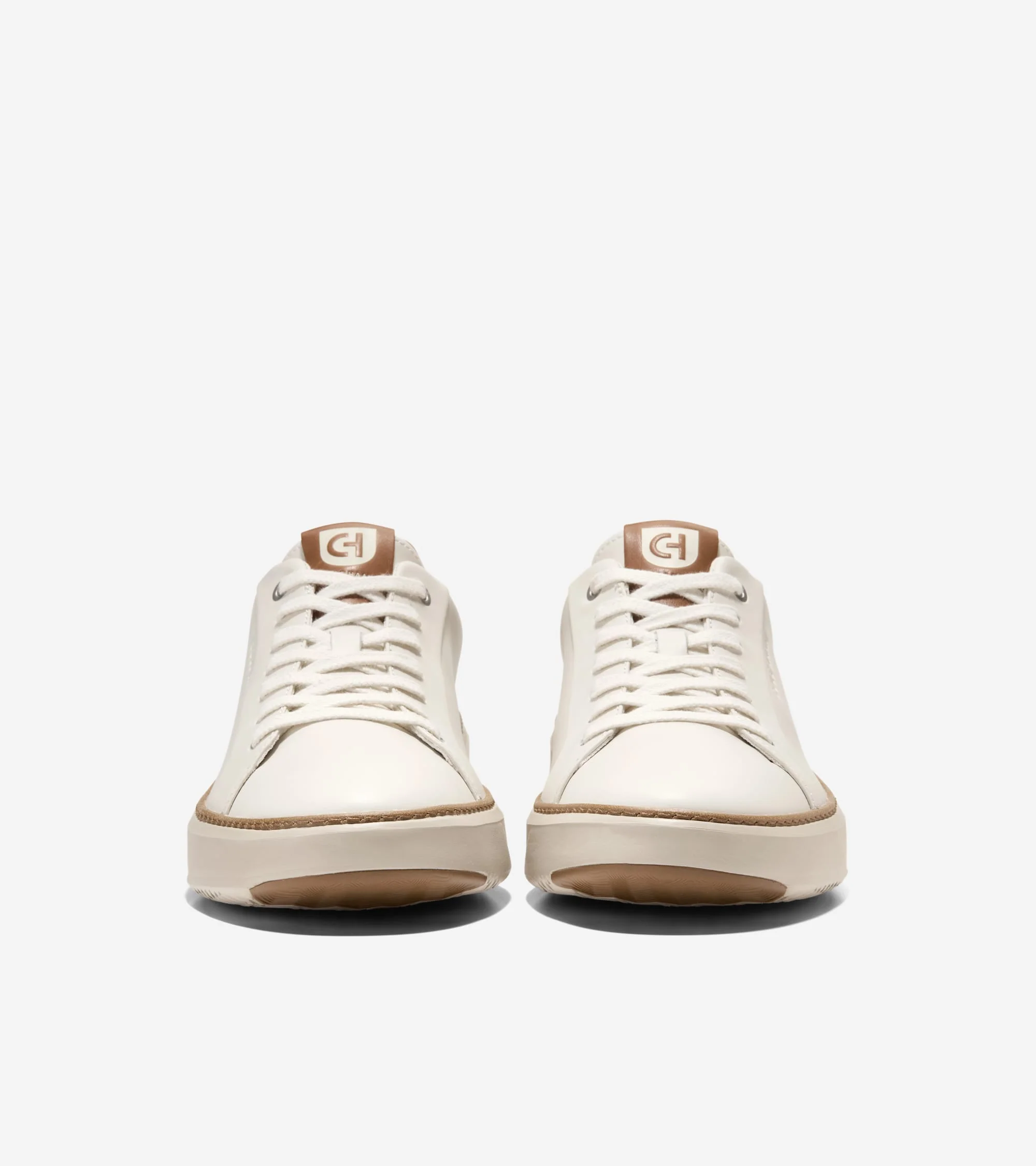 Cole Haan Men's Grandpro Topspin Sneaker Ivory New Caramel C39656 - Image 2