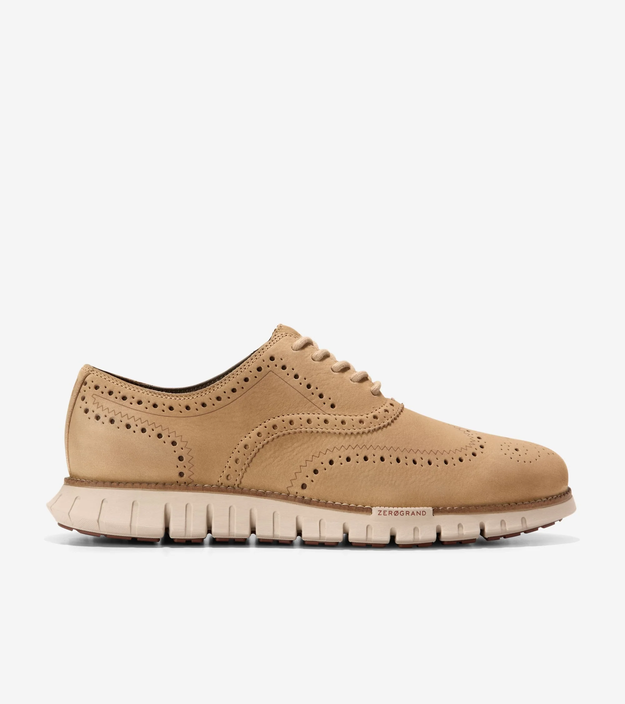 Cole Haan Men's Zerogrand Remastered Wingtip Oxfords Orzo Cuoio Sesame C39744 - Image 2