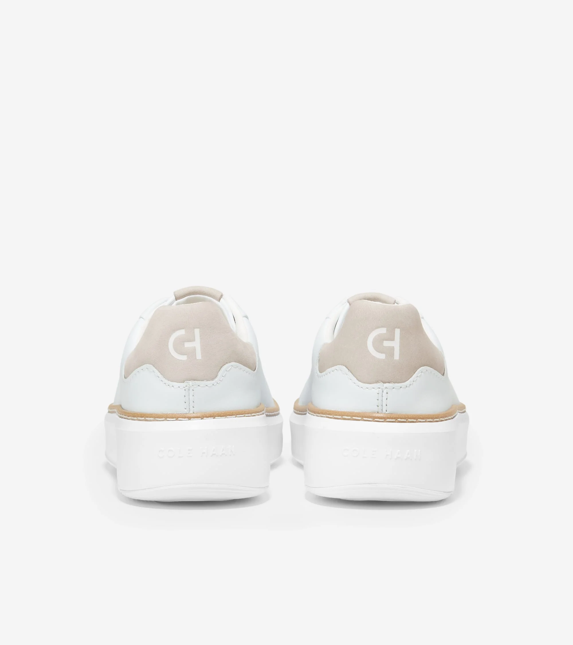 Cole Haan Women's Grandpro Topspin Sneaker White Dove W24775 - Image 5