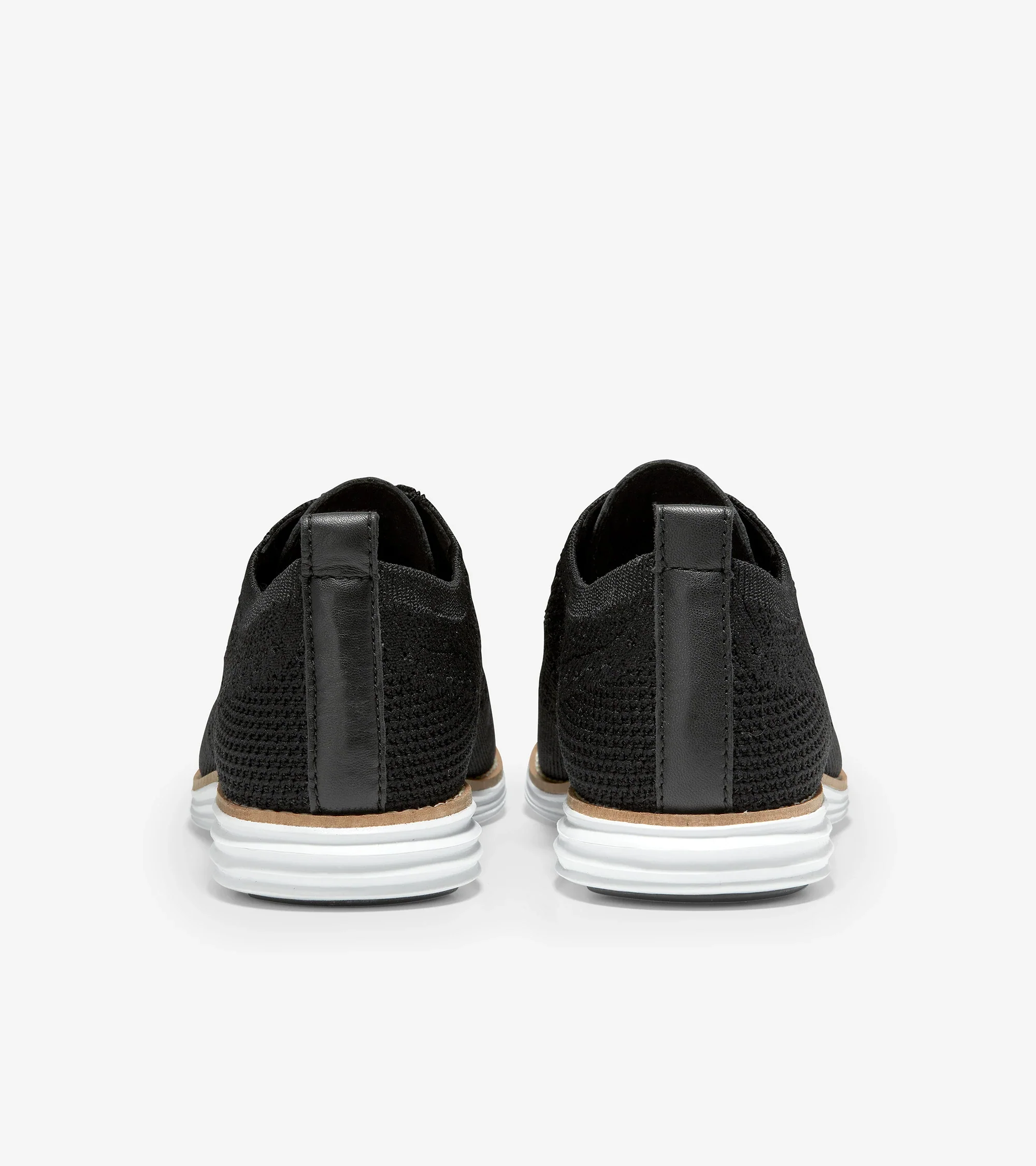 Cole Haan Women's Original Grand Stitchlite Wingstop Oxford Black Knit W14807 - Image 4