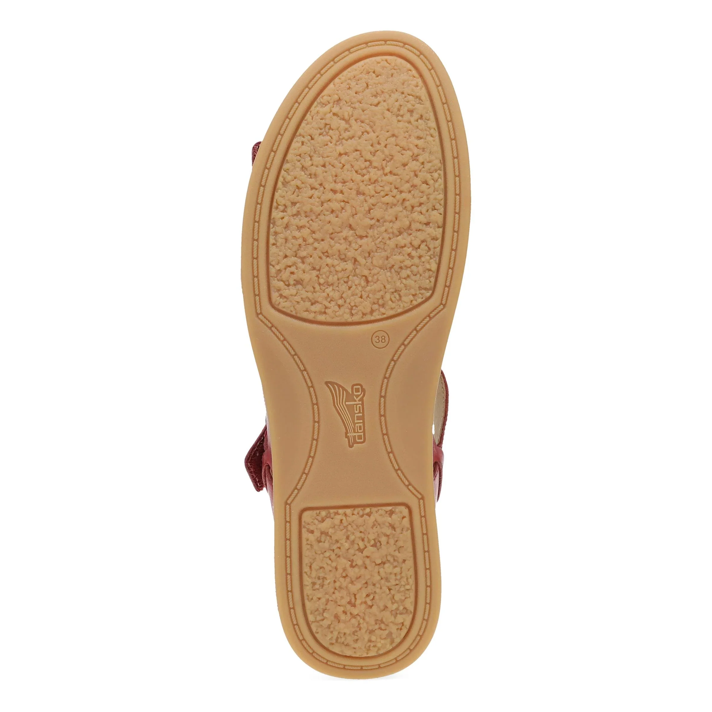 Dansko Women's Candace Burnished Nappa Red - Image 6