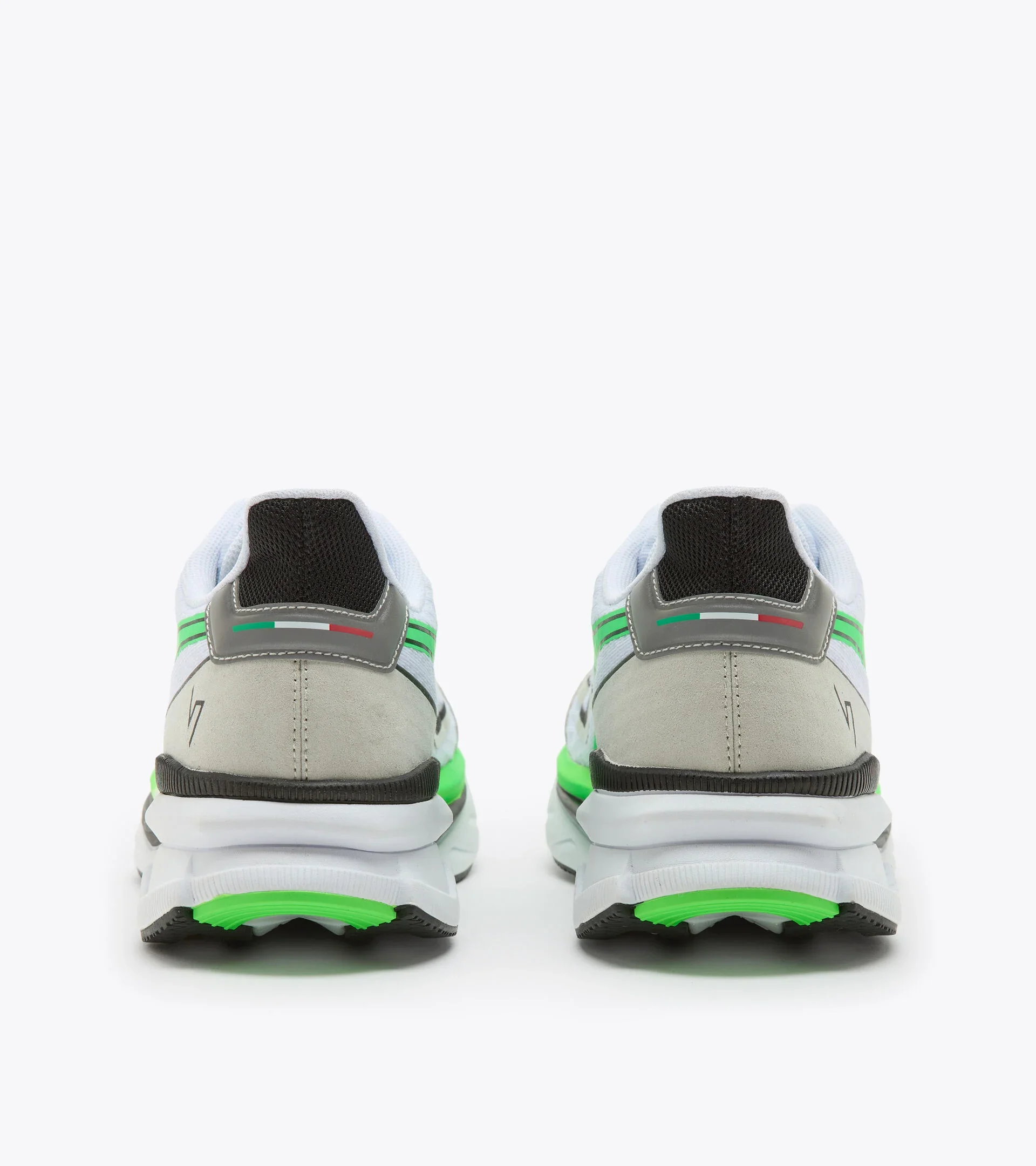 Diadora Men’s Atomo V7000 White Green Fluo Black - Image 5
