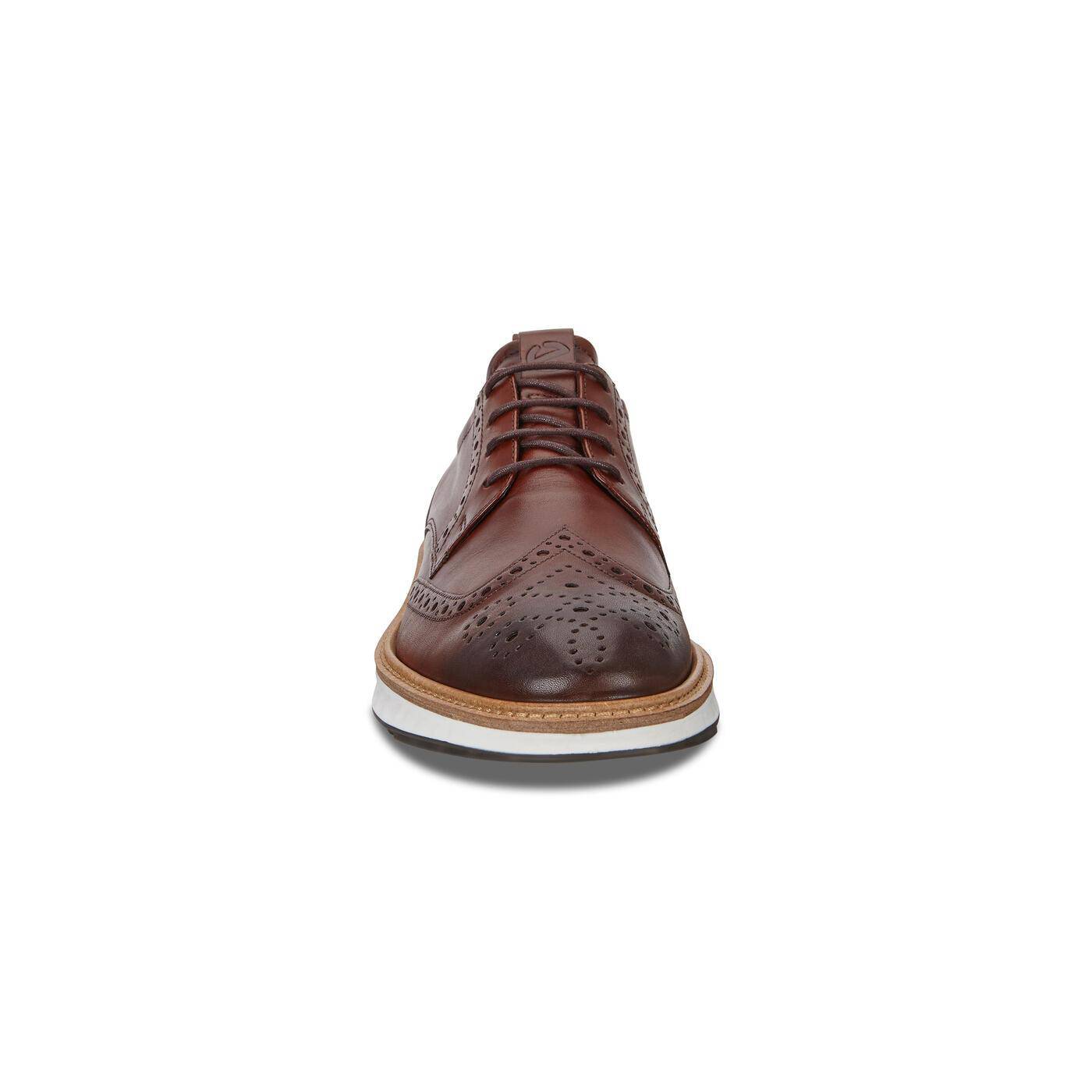 Ecco Men's St.1 Hybrid Wingtip Cognac Shoe 83642401053 - Image 4
