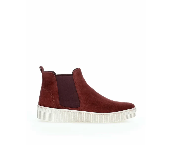 Gabor Women's Chelsea Dark Red Bootie - Image 4