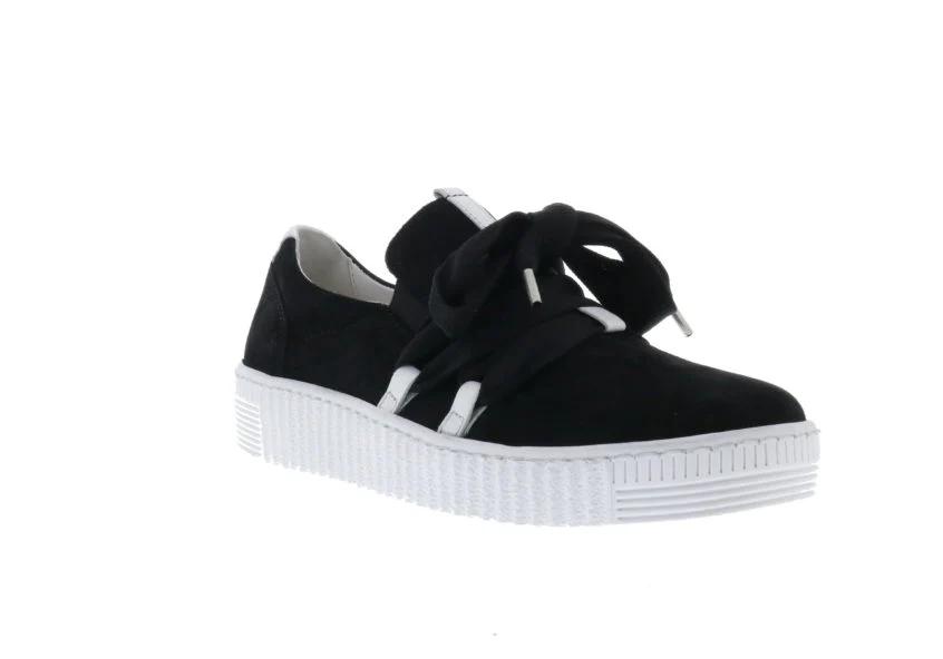 Gabor Women's Slip On Trainer 83.333.17 Schwarz/Weiss - Image 5