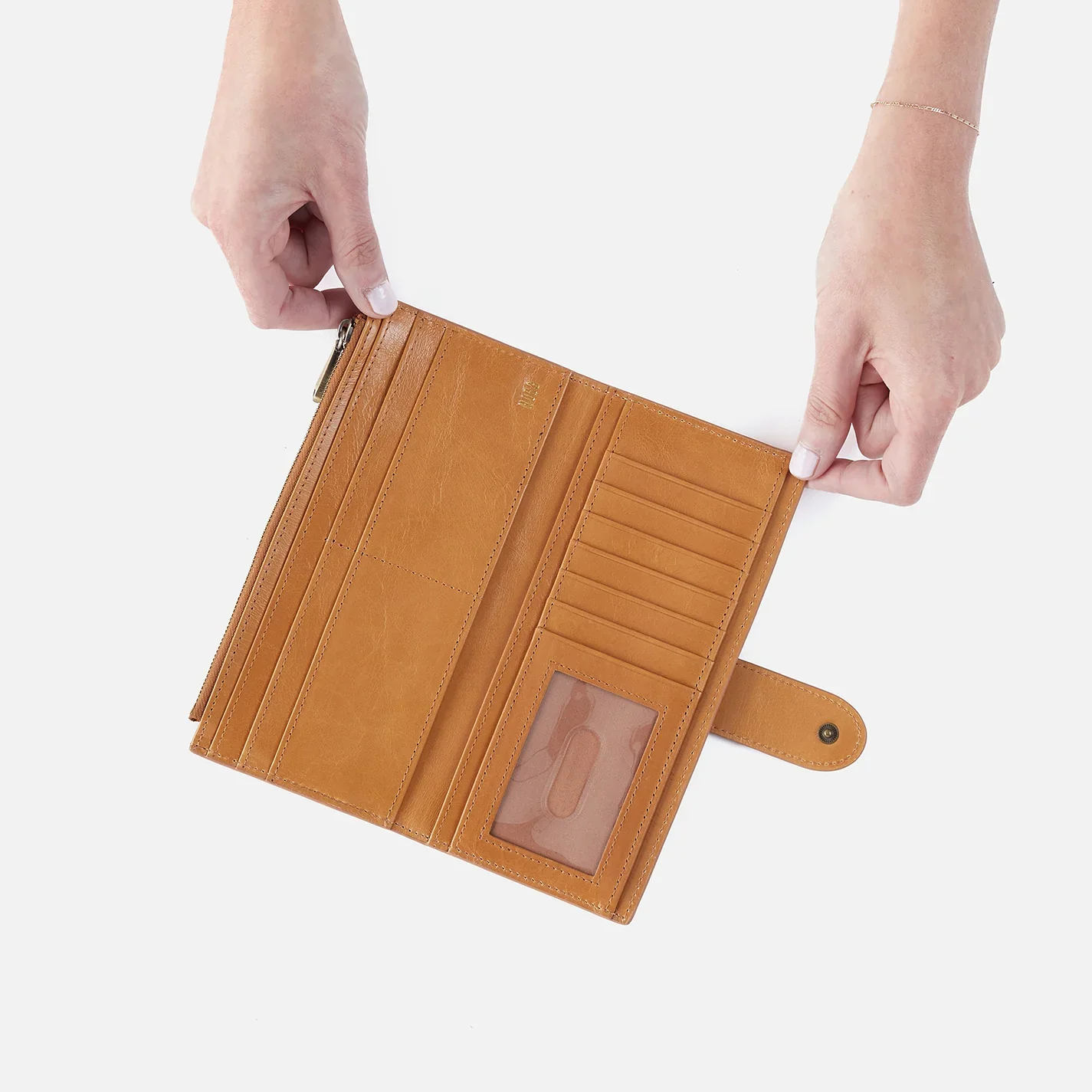 Hobo Dunn Continental Wallet Natural - Image 2
