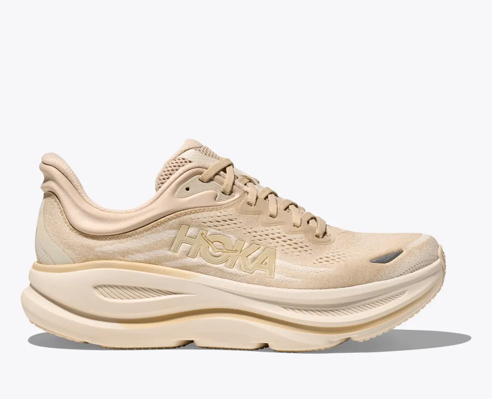 Hoka Men's Bondi 9 Oatmeal Oak Milk - Image 2