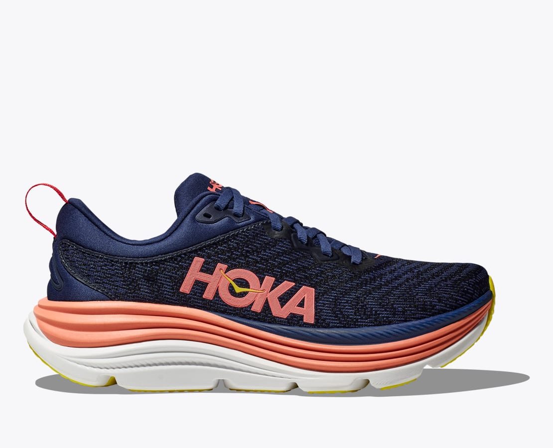 Hoka Women’s Gaviota 5 Evening Sky Coral - Image 2