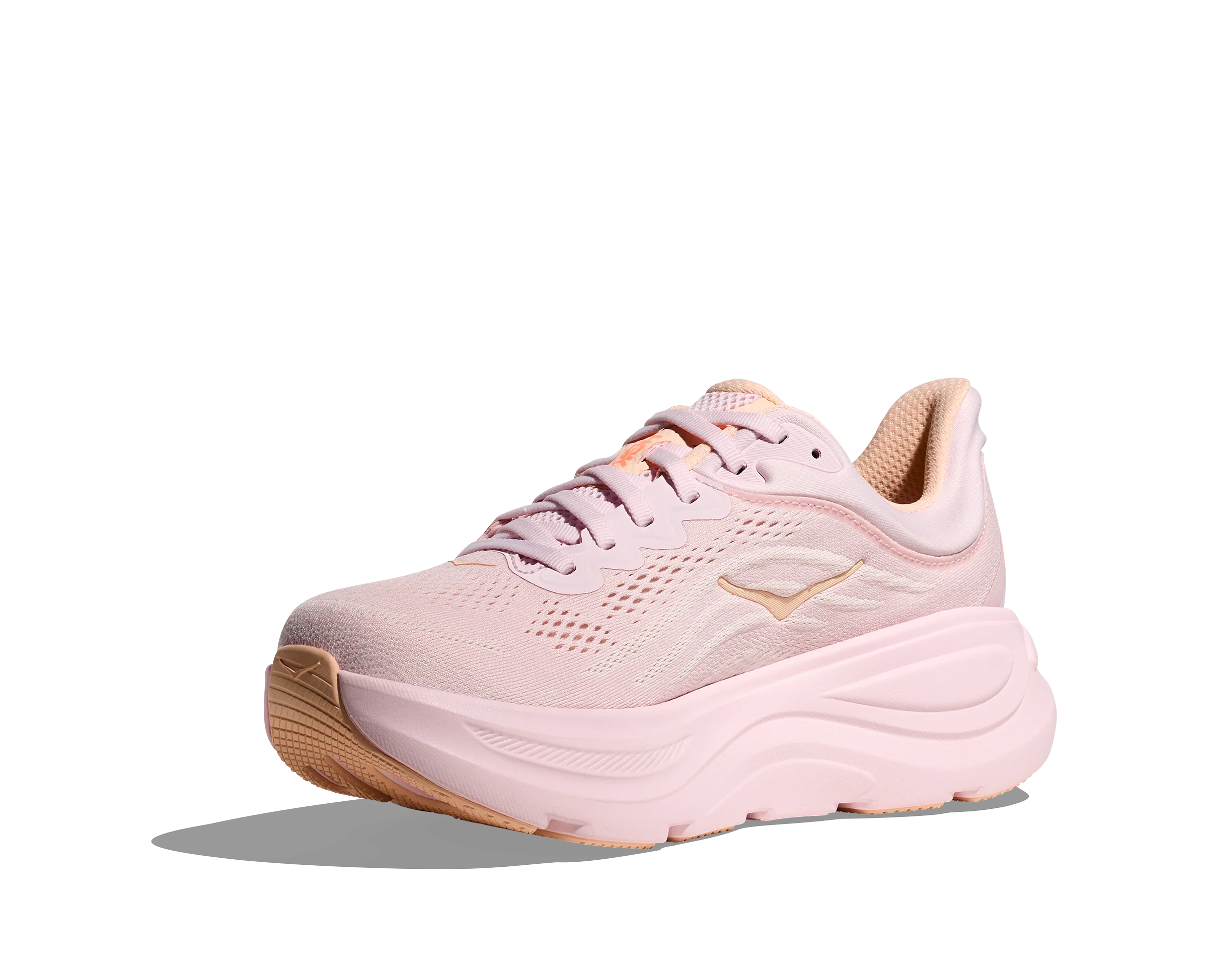 Hoka Women's Bondi 9 Lilac Cream Tangerine - Image 4