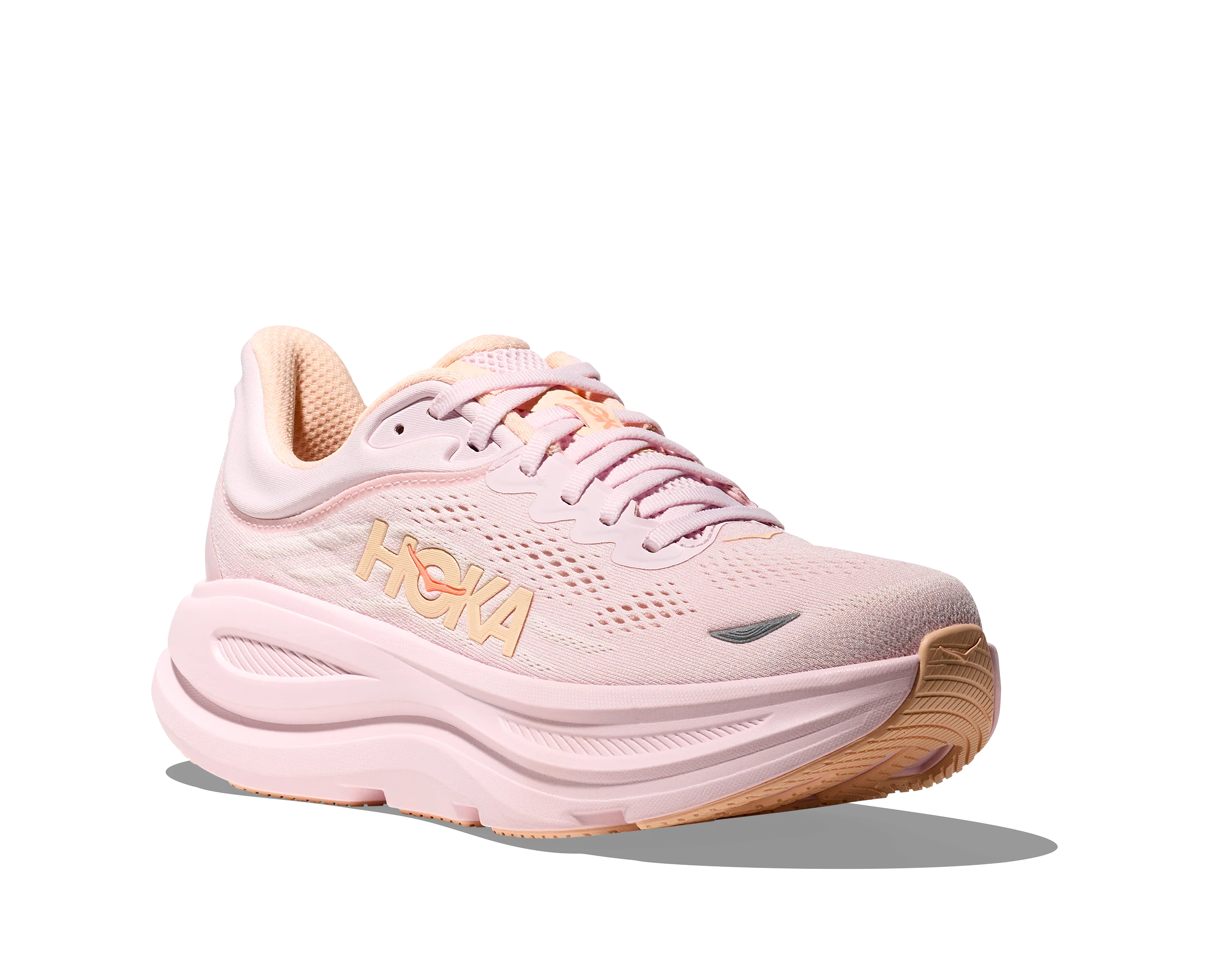 Hoka Women's Bondi 9 Lilac Cream Tangerine - Image 6