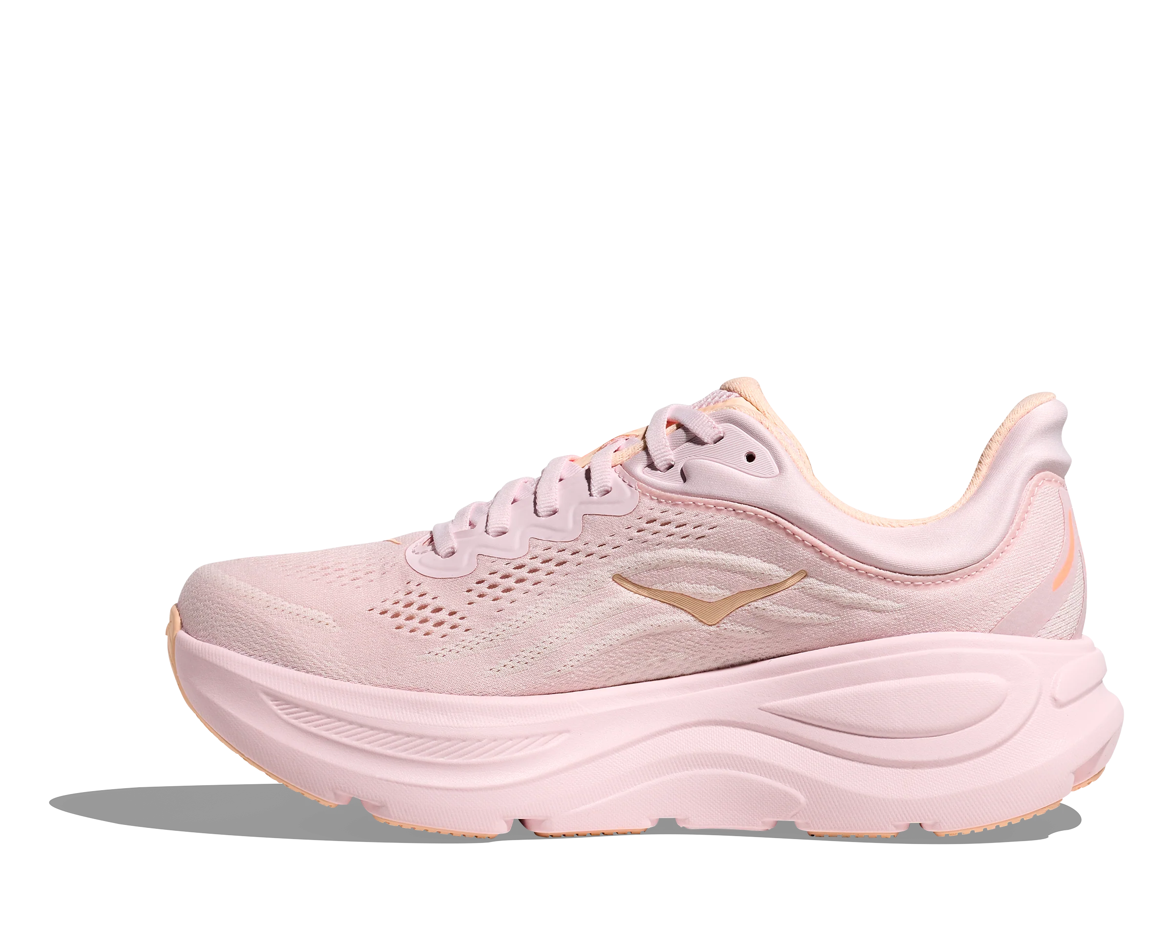 Hoka Women's Bondi 9 Lilac Cream Tangerine - Image 8