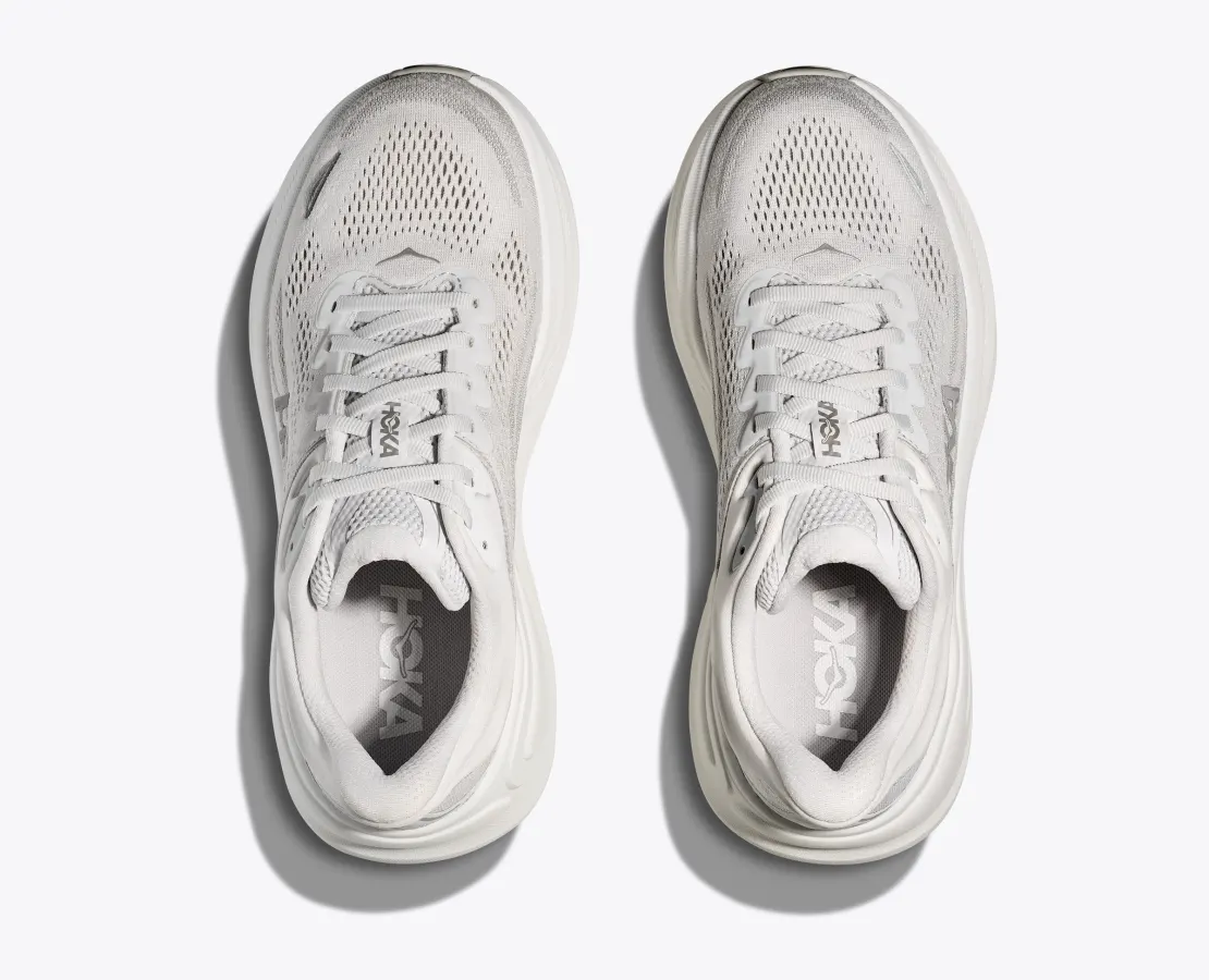 Hoka Women's Bondi 9 Stardust Silver - Image 4