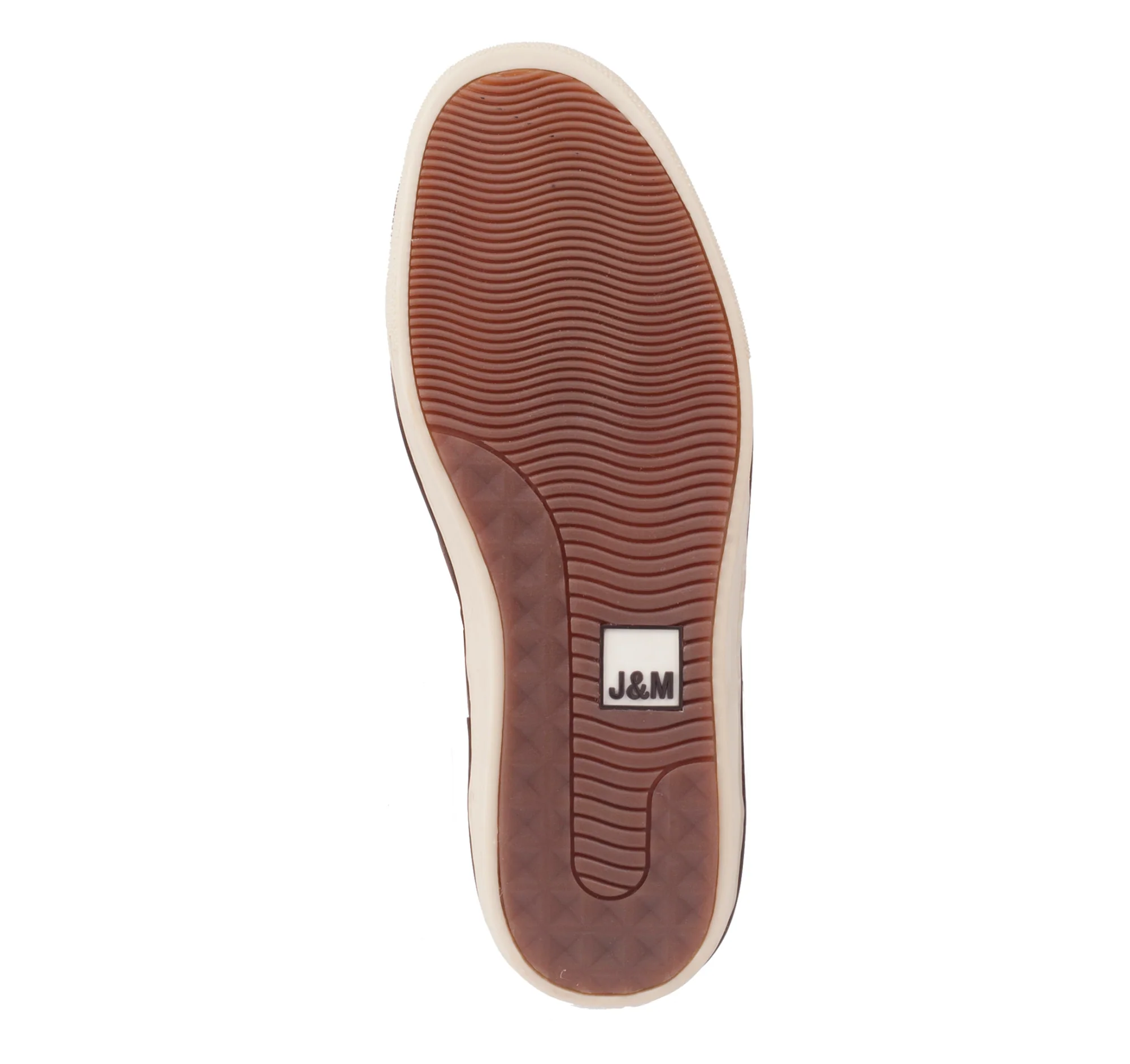 Johnston & Murphy Men’s McGuffey Woven Slip-On Tan Full Grain Leather - Image 3
