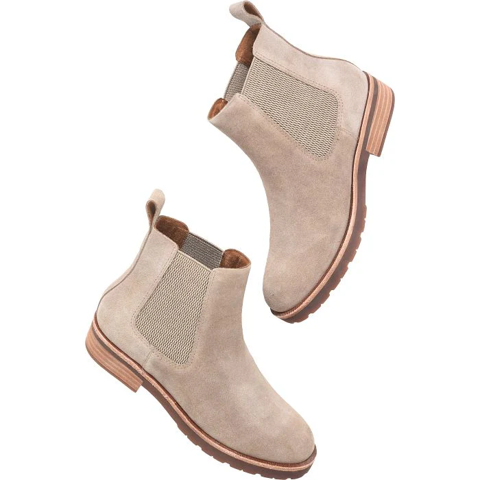 Kork Ease Women’s Bristol Taupe Marmotta Suede - Image 4