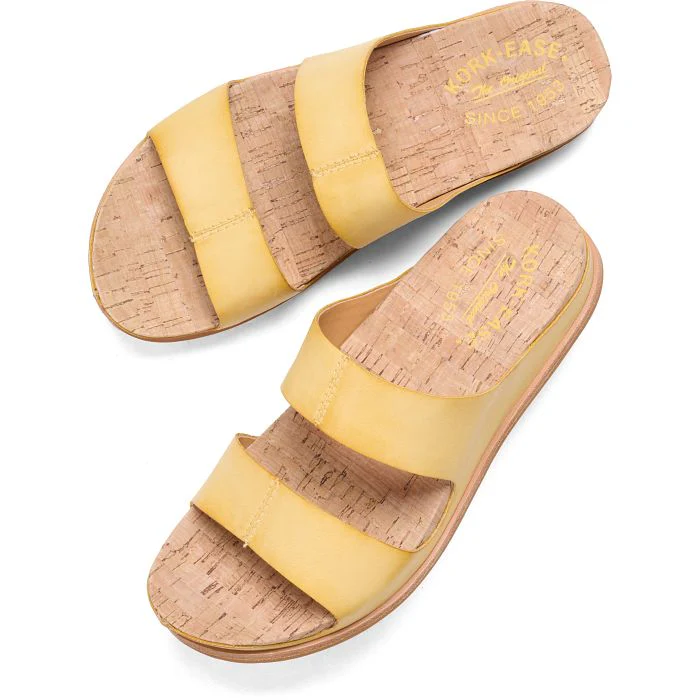 Kork Ease Women’s Tutsi Dual Band Yellow - Image 4