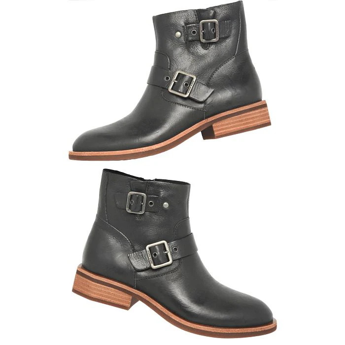 Kork Ease Women's Ellinor Black Full Grain - Image 5