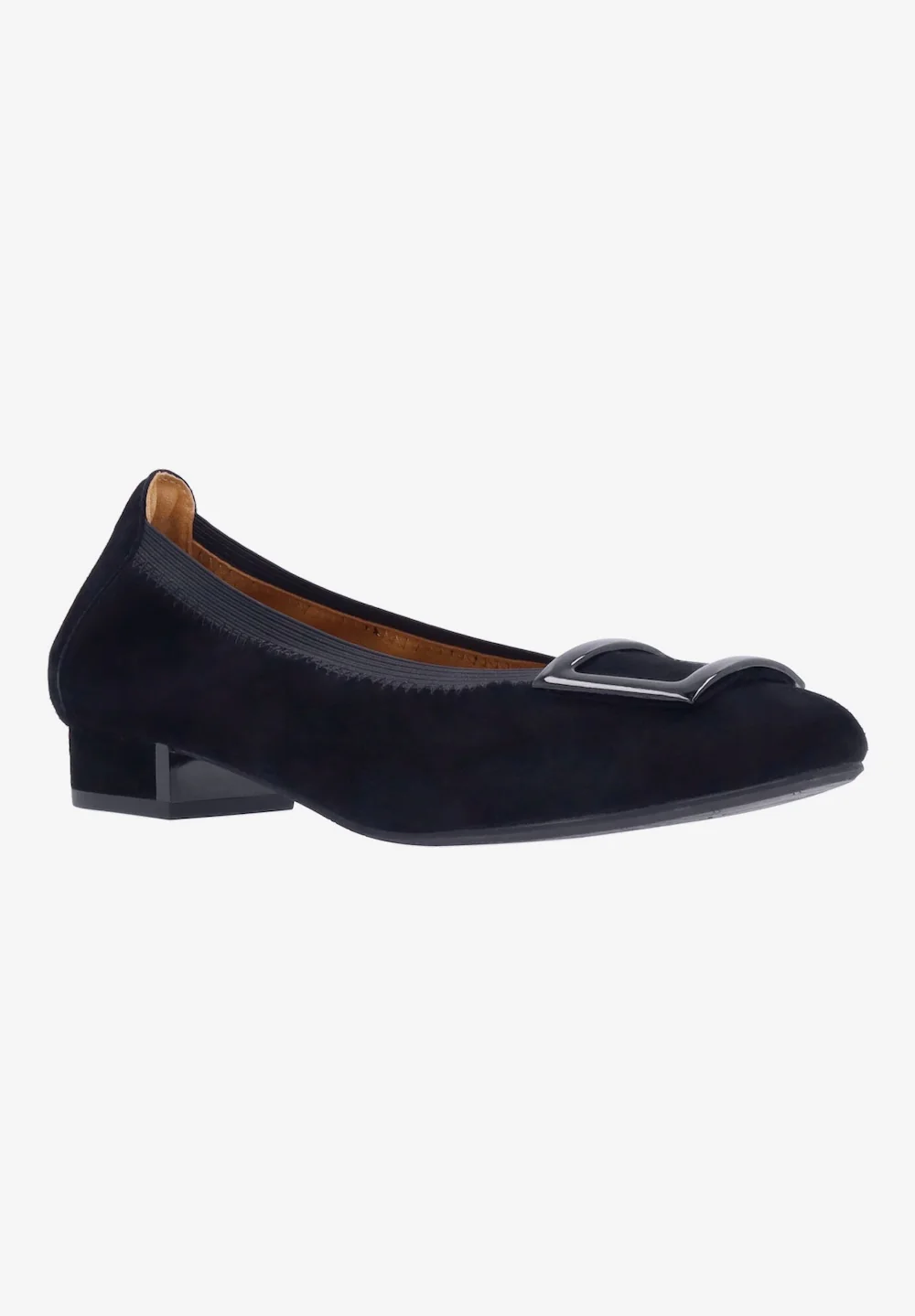 L'Amour Des Pieds Women's Floella Black KidSuede