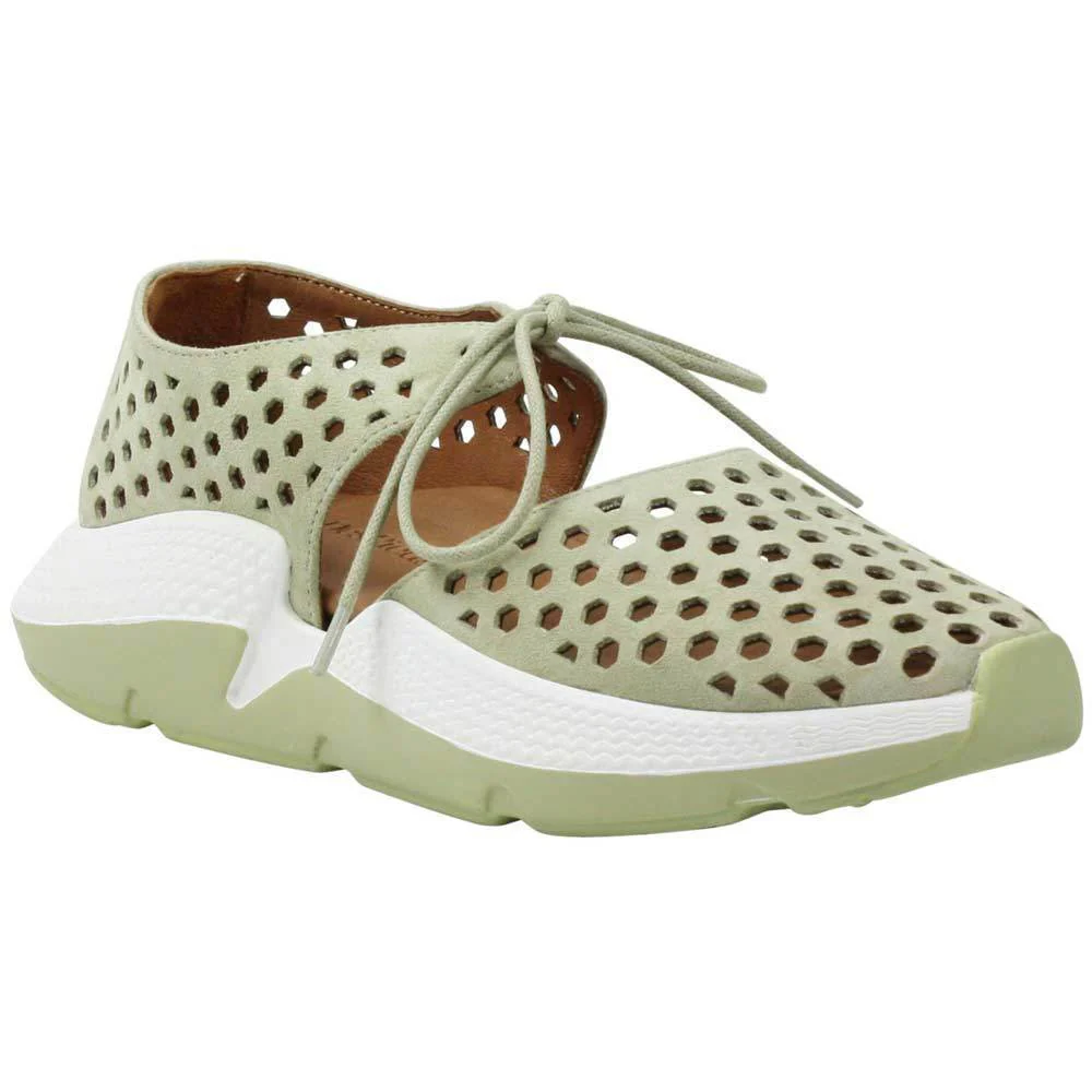 L'amour des Pieds Women's Himar Sage Kid Suede Sneaker