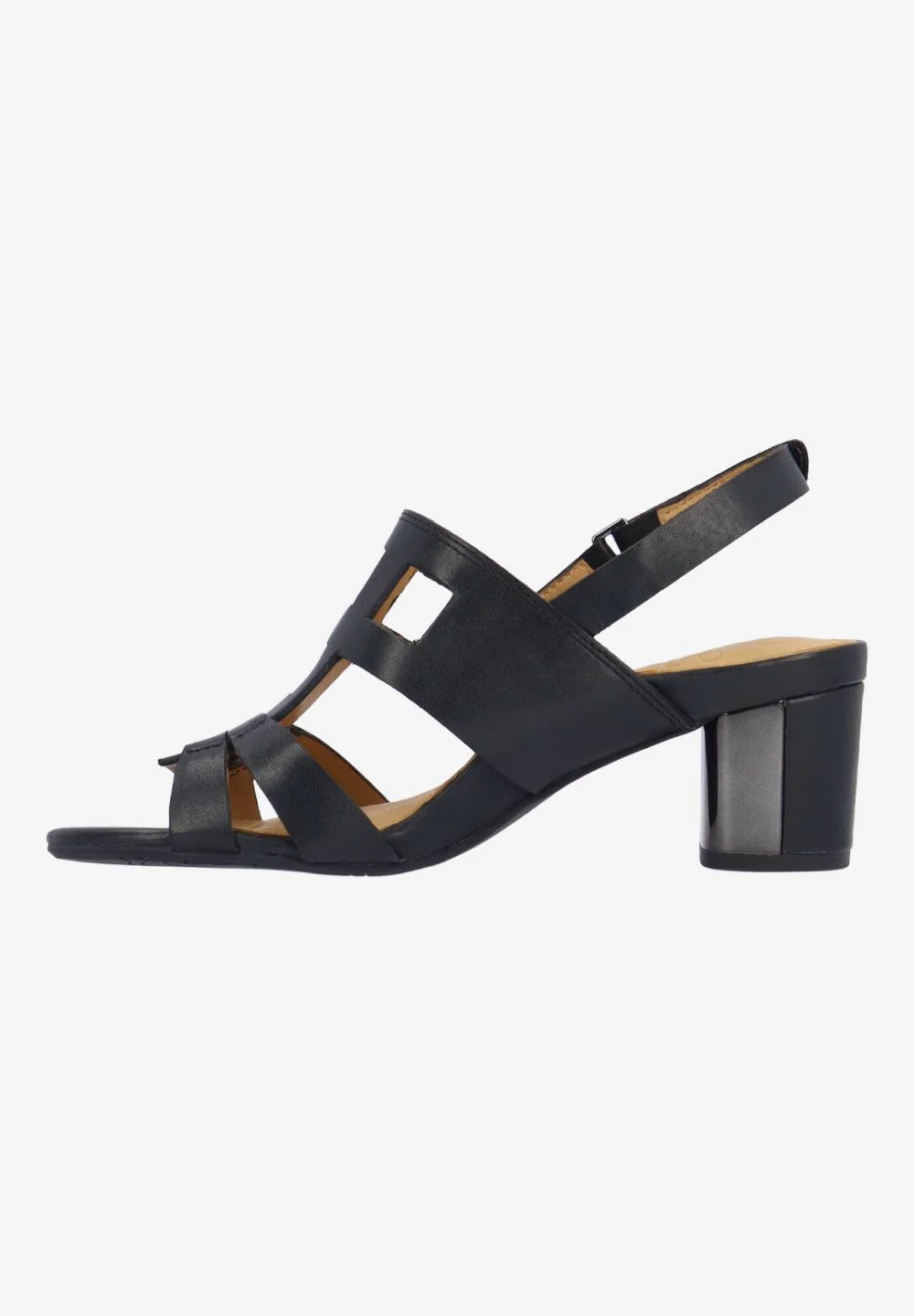 L'Amour Des Pieds Women's Marise Black Waxy Leather - Image 3
