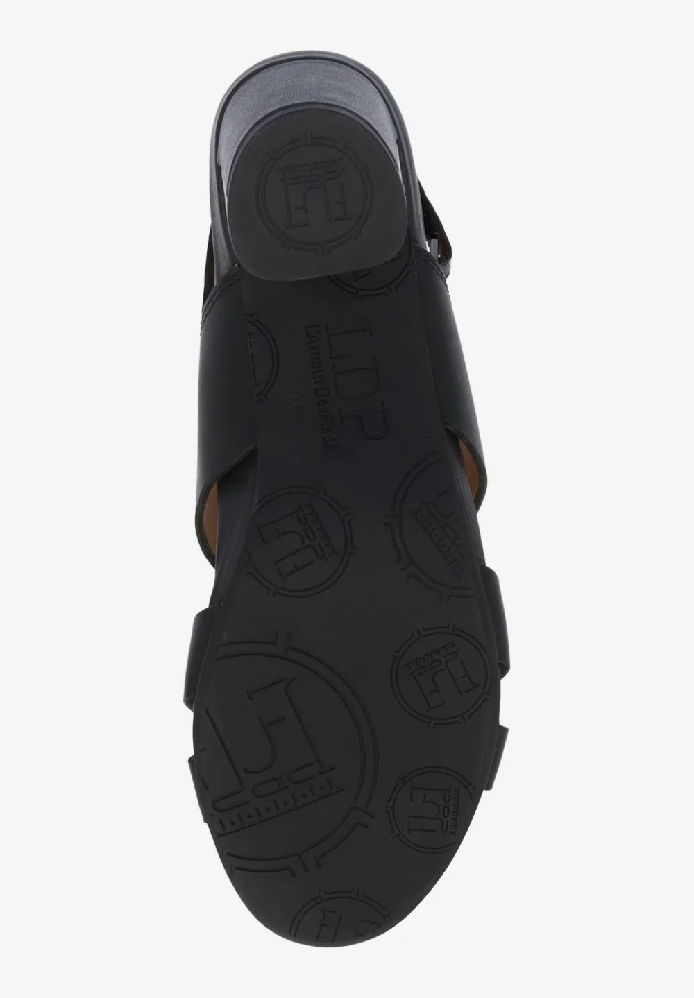 L'Amour Des Pieds Women's Marise Black Waxy Leather - Image 6