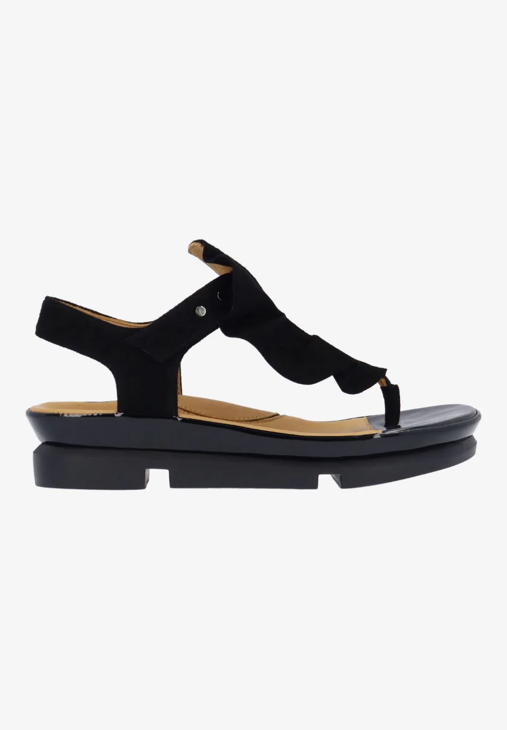 L'Amour Des Pieds Women's Vendala Black Kidsuede - Image 2