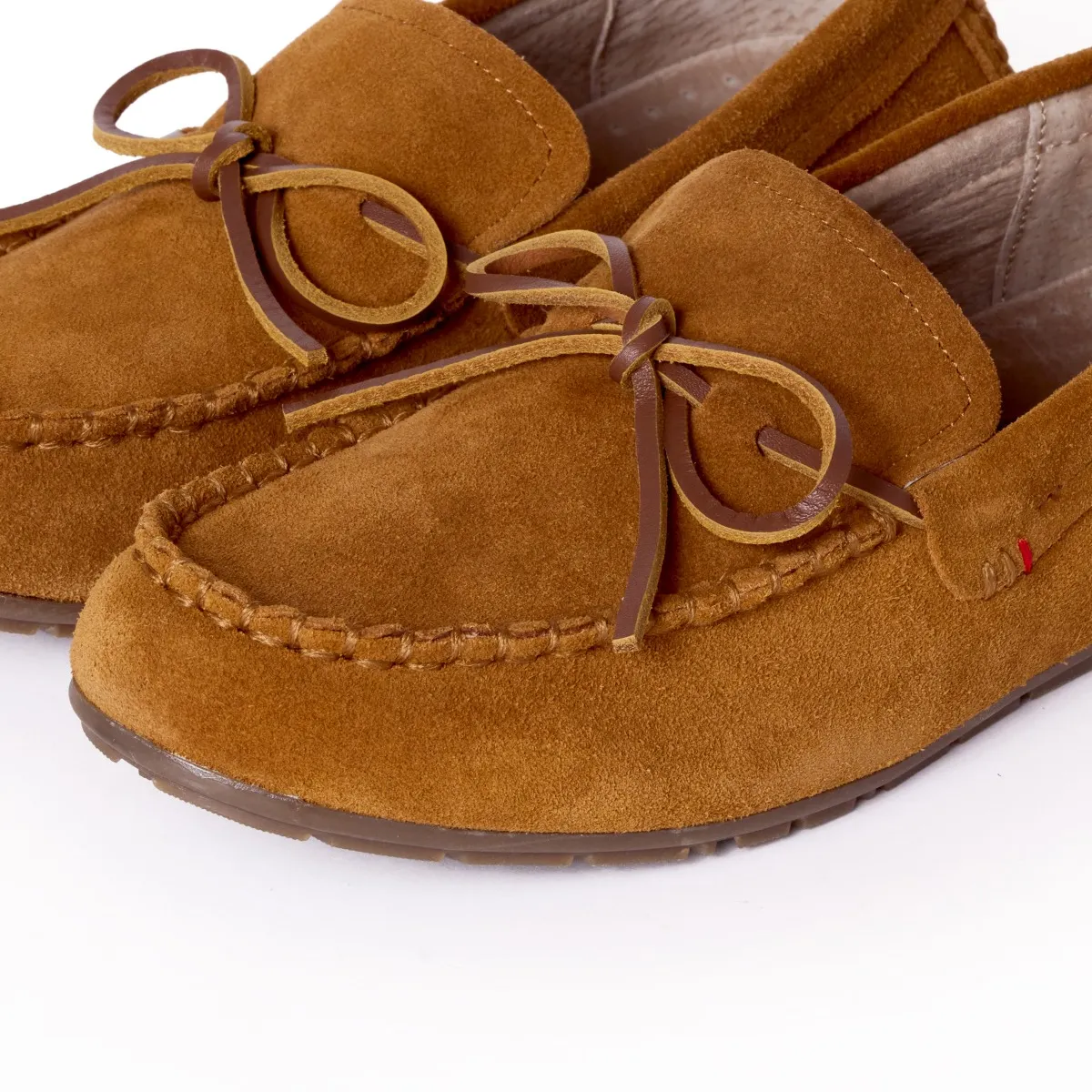 Minnetonka Men's Loafer Moc Brown - Image 3