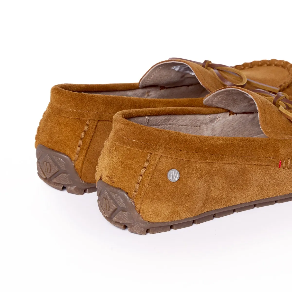 Minnetonka Men's Loafer Moc Brown - Image 4