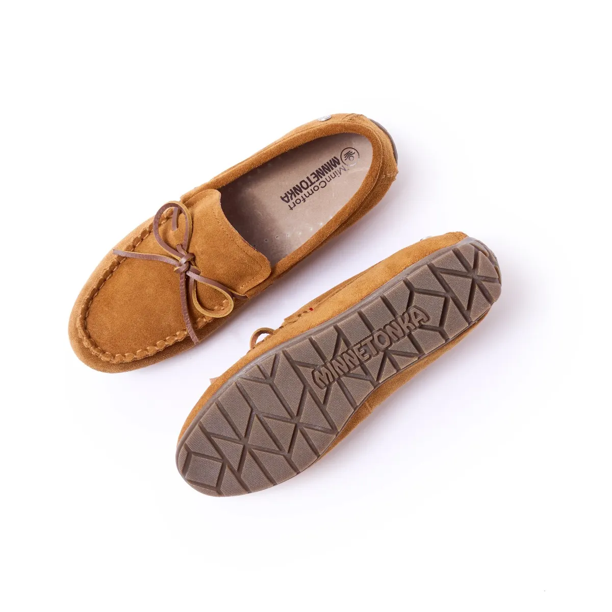 Minnetonka Men's Loafer Moc Brown - Image 5