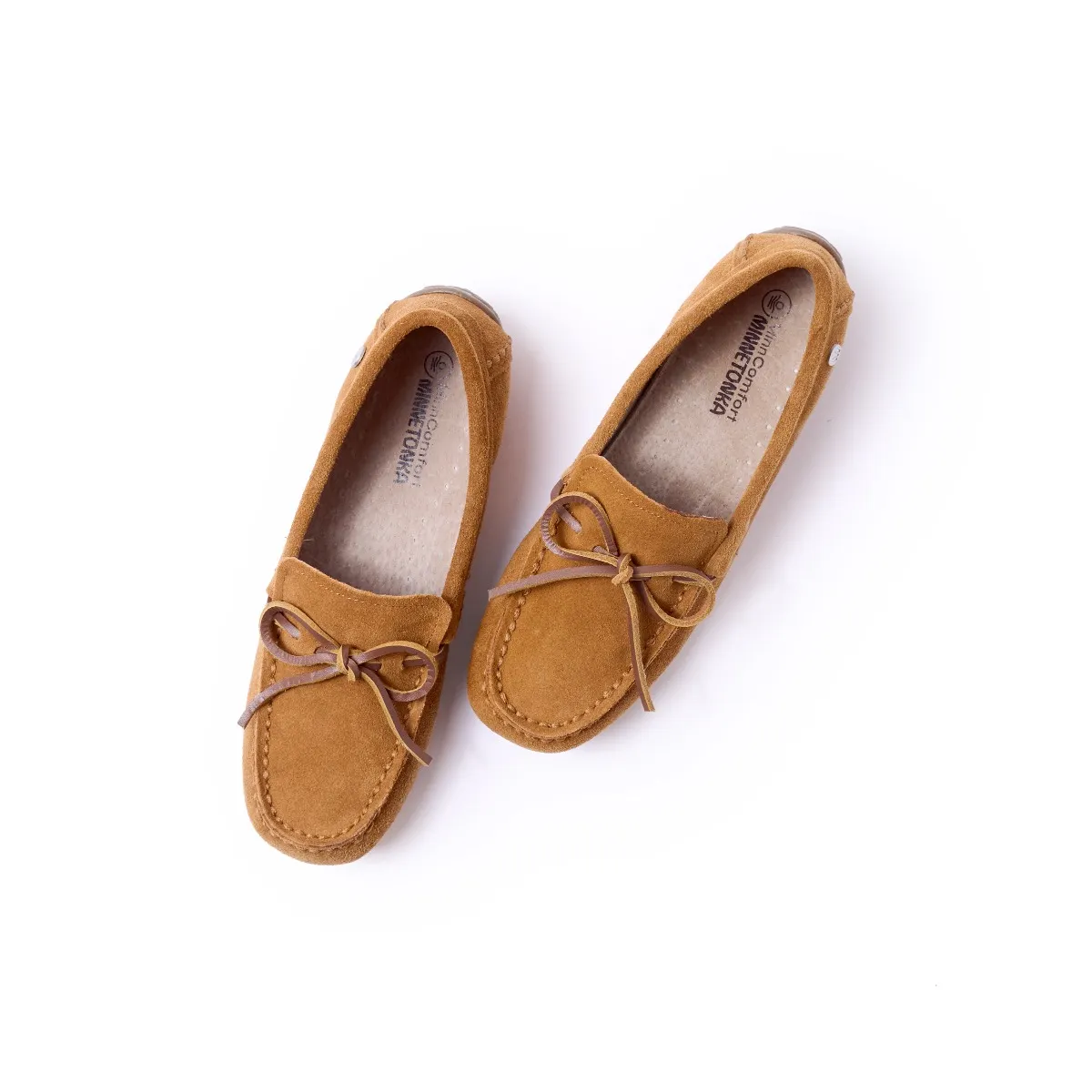 Minnetonka Women's Loafer Moc Brown - Image 5