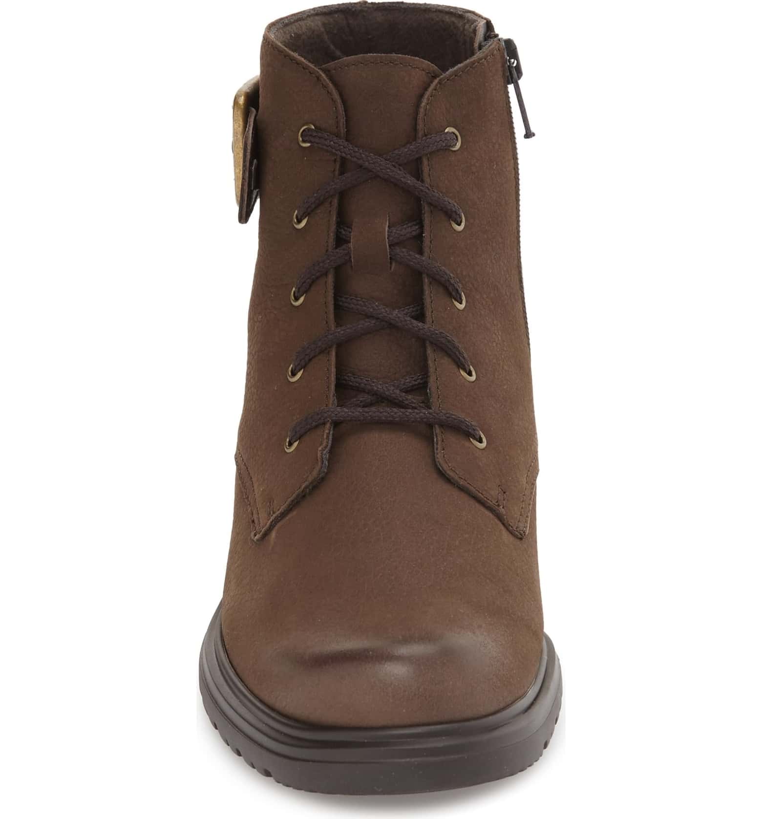 Munro Women's Bradley Brown Tumbled Nubuck Water Resistant Boot - Image 5